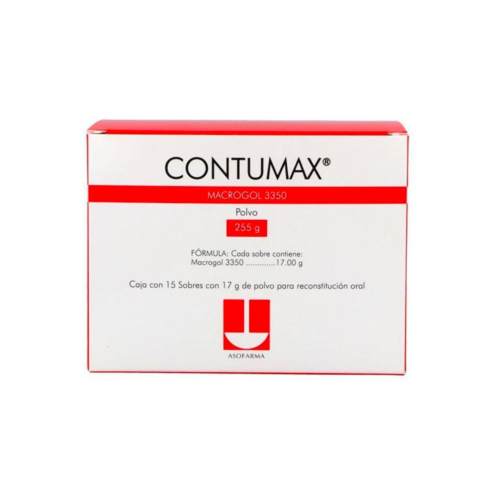 Polvo Contumax Macrogol 3350 15 sobres de 17 gr 