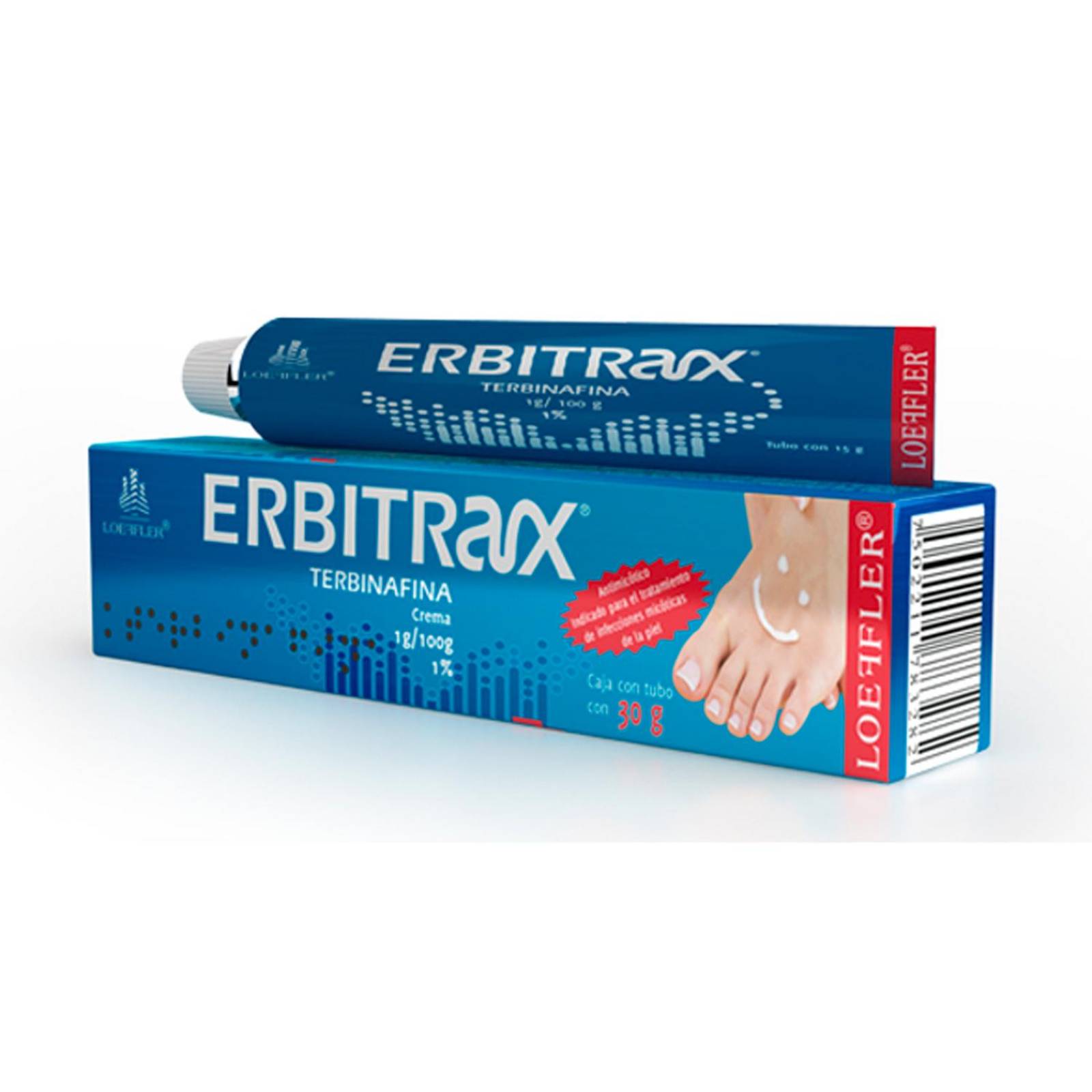 Crema Exbitrax Terbinafina 1% 30 gr 