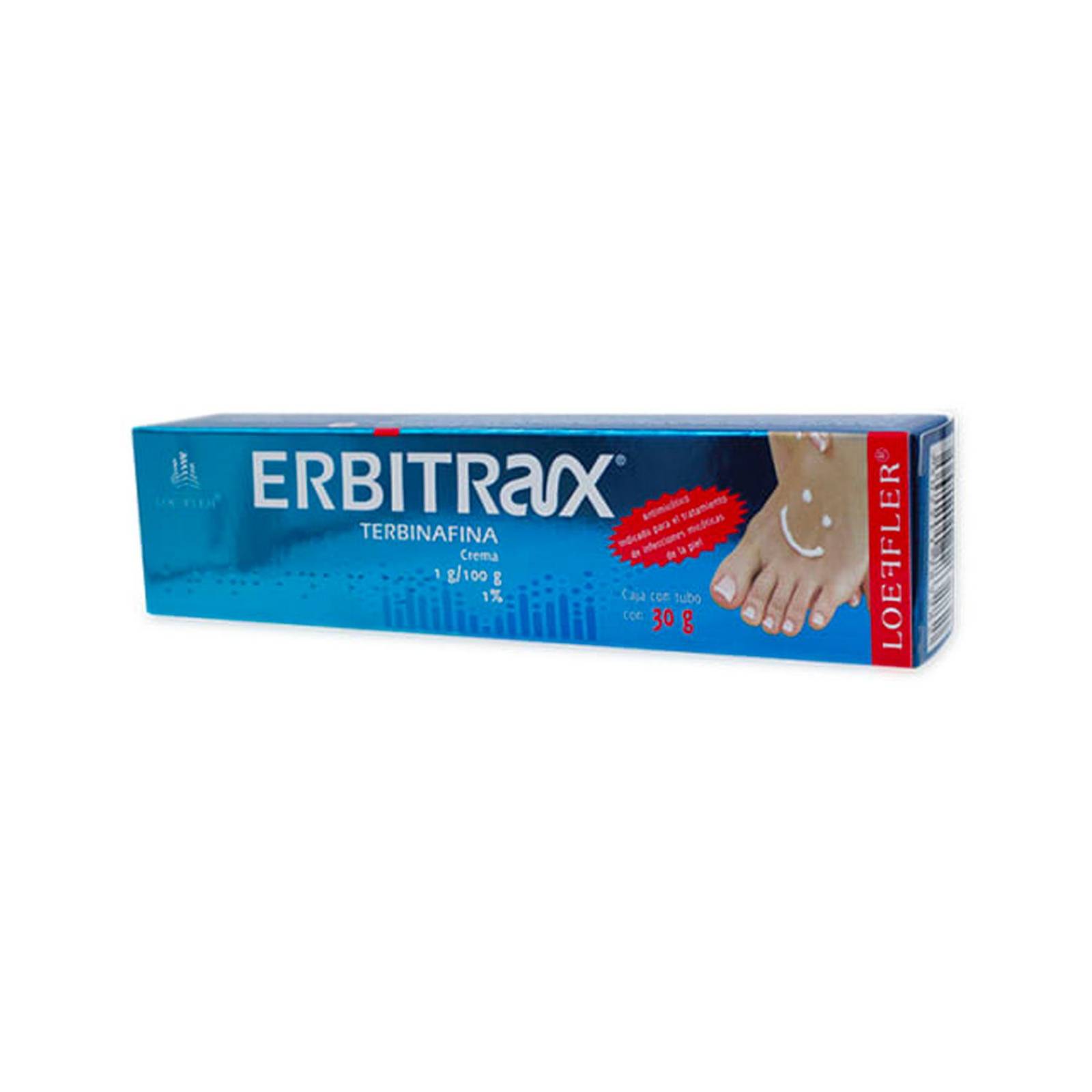 Crema Exbitrax Terbinafina 1% 30 gr 