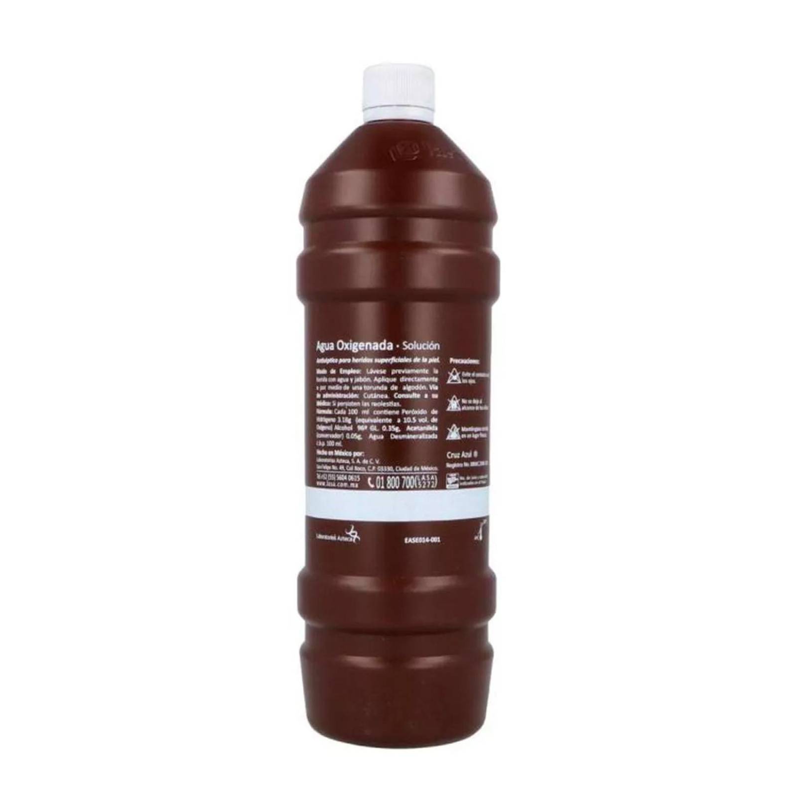 Agua Oxigenada Lasa 750 ml 