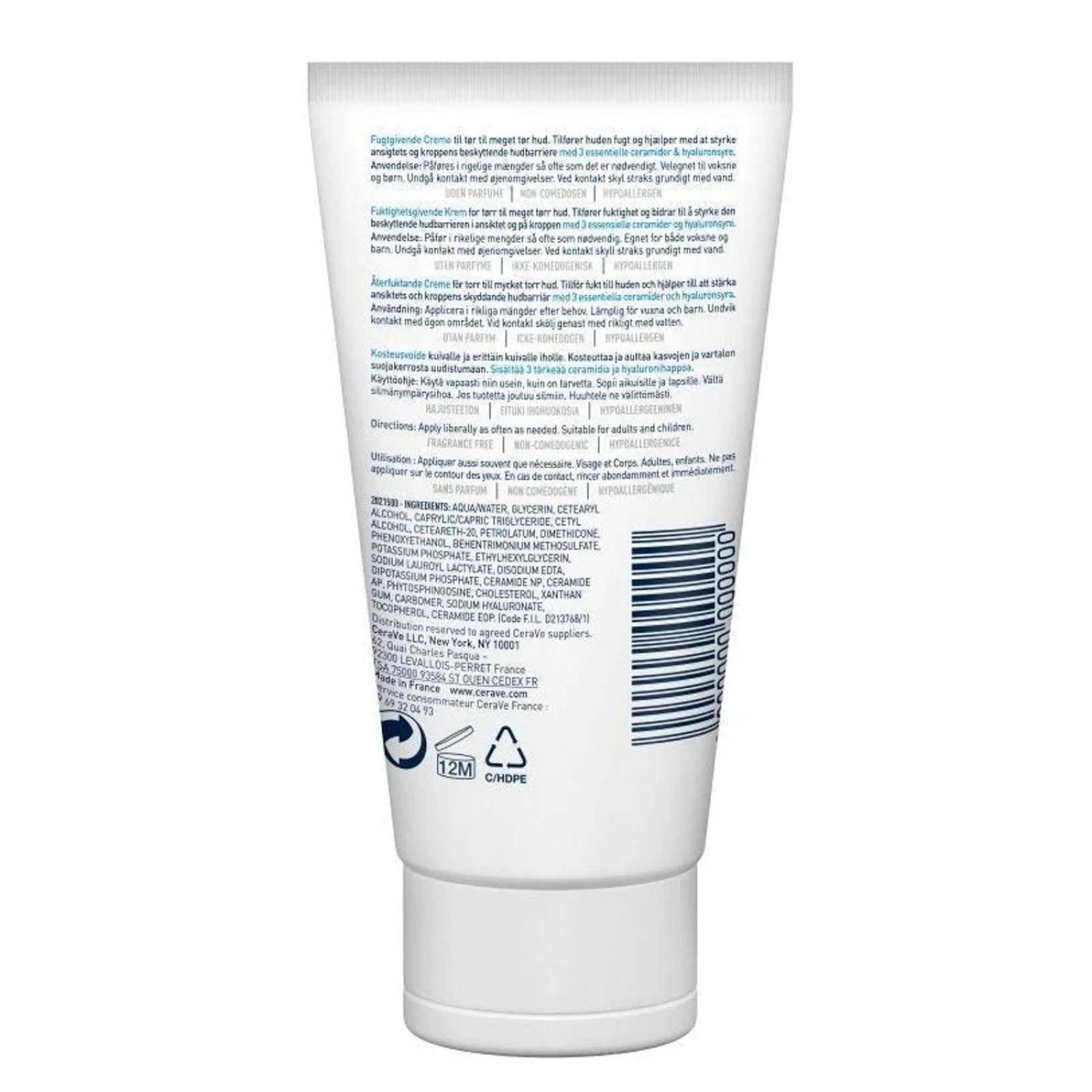Crema Hidratante CeraVe Facial y Corporal 50 ml 