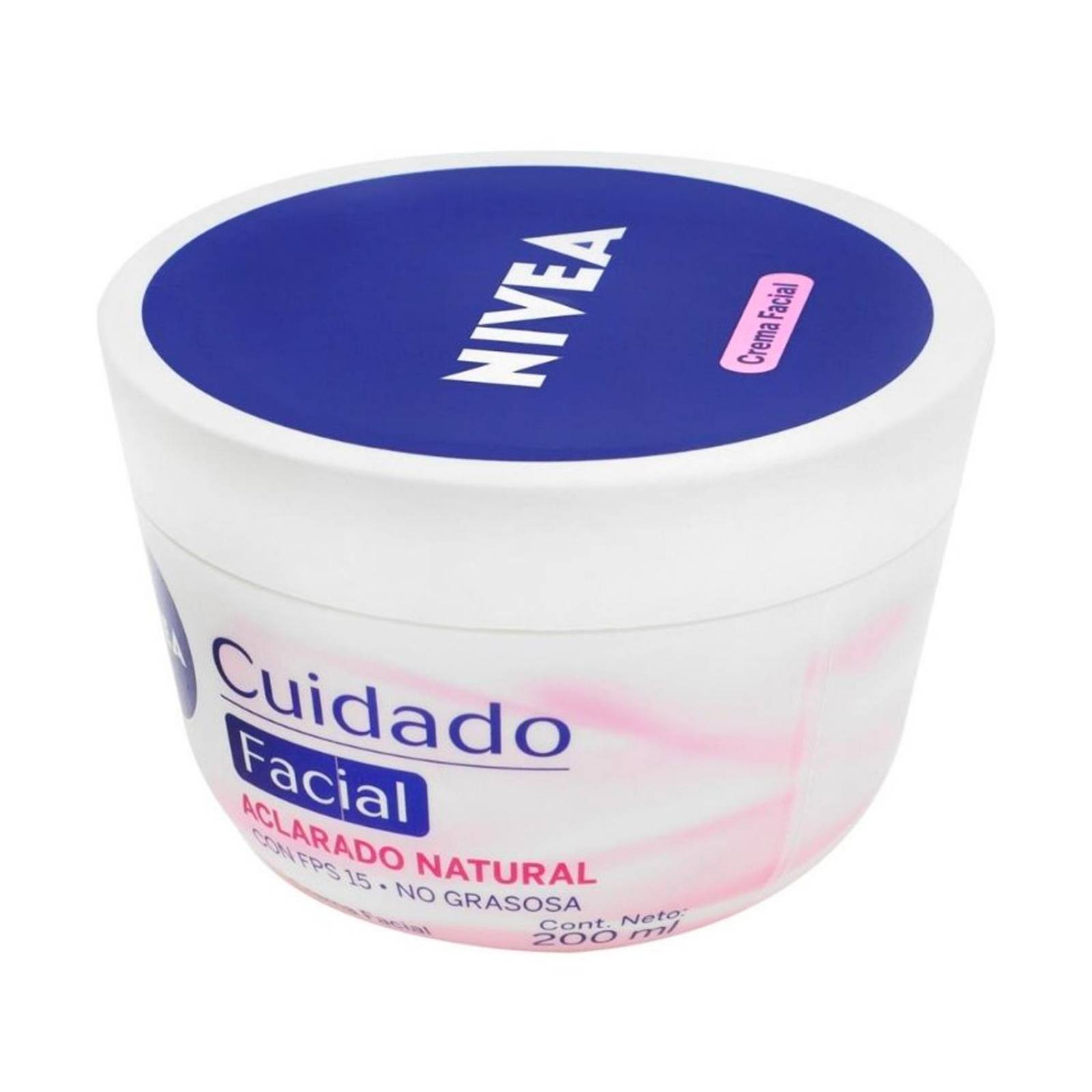Crema Facial Nivea Aclarado Natural 200 ml