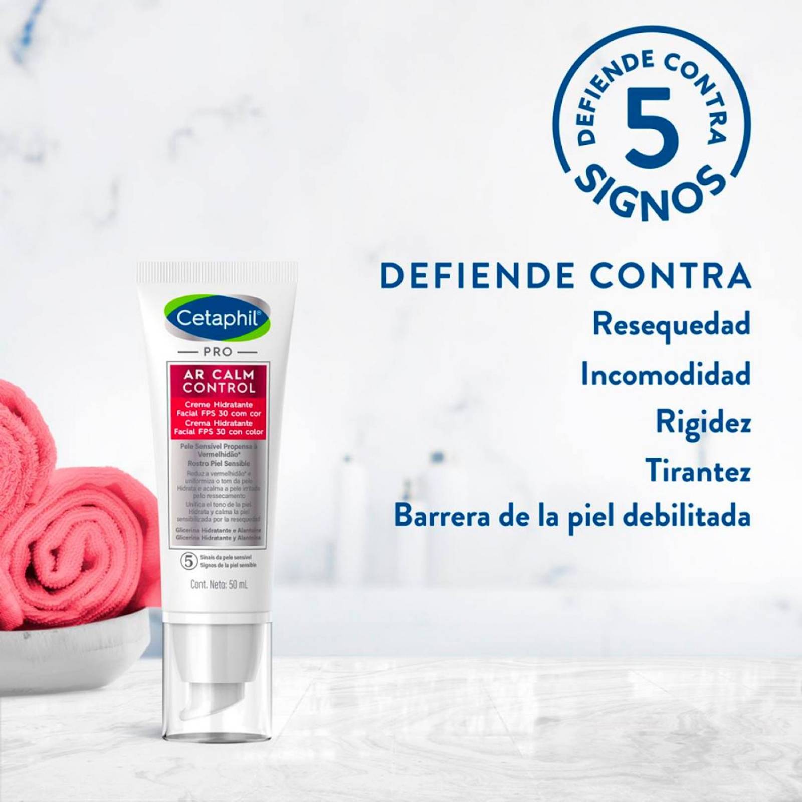 Crema Hidratante Cetaphil Pro Ar Calm Control 50 ml