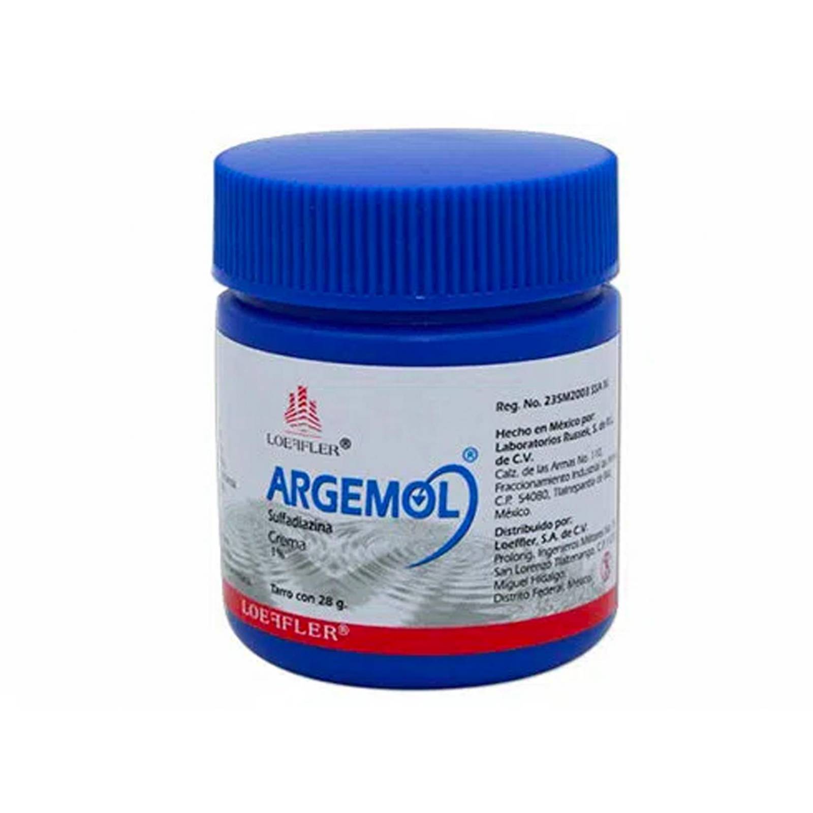 Crema Argemol Sulfadiazina 1% Tarro 28 gr