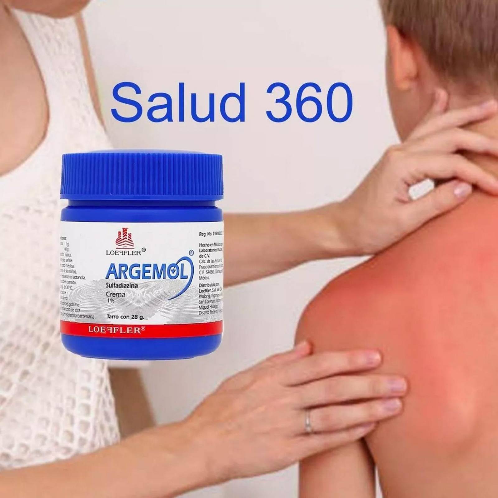 Crema Argemol Sulfadiazina 1% Tarro 28 gr