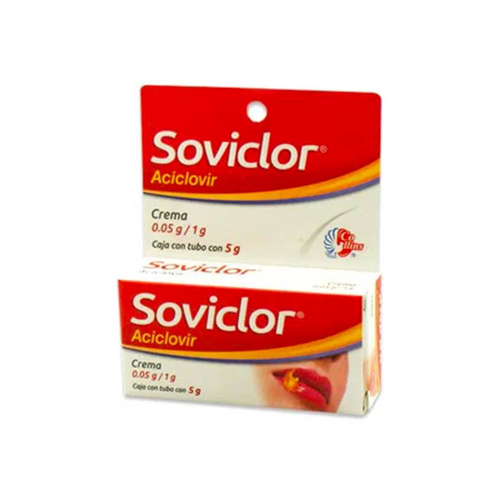 Crema Soviclor Aciclovir 5 gr 