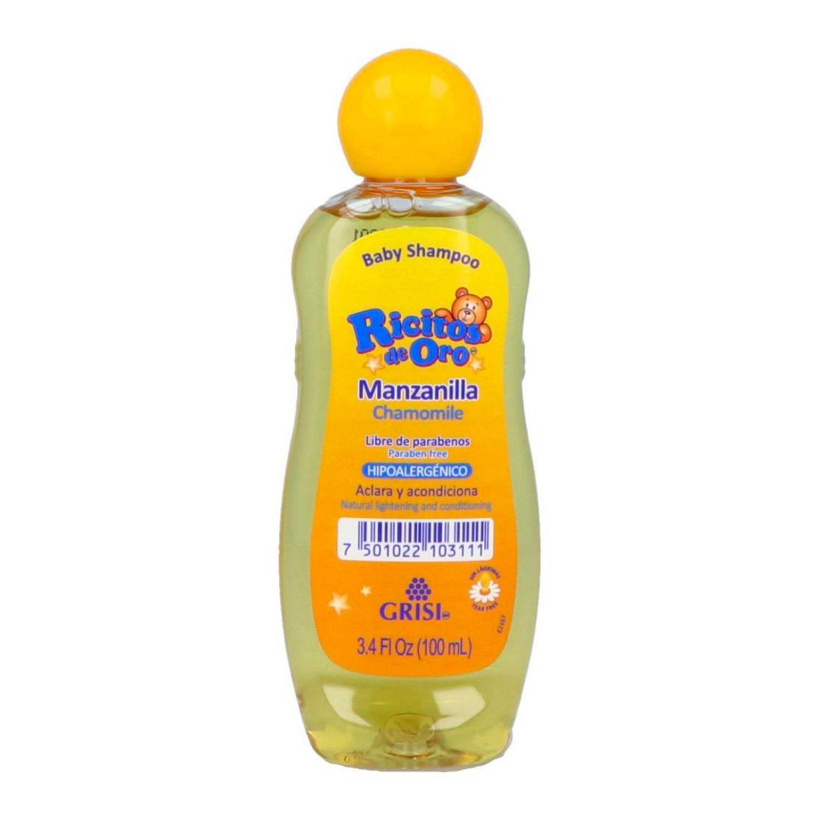 Shampoo Grisi Ricitos de Oro 100 ml 