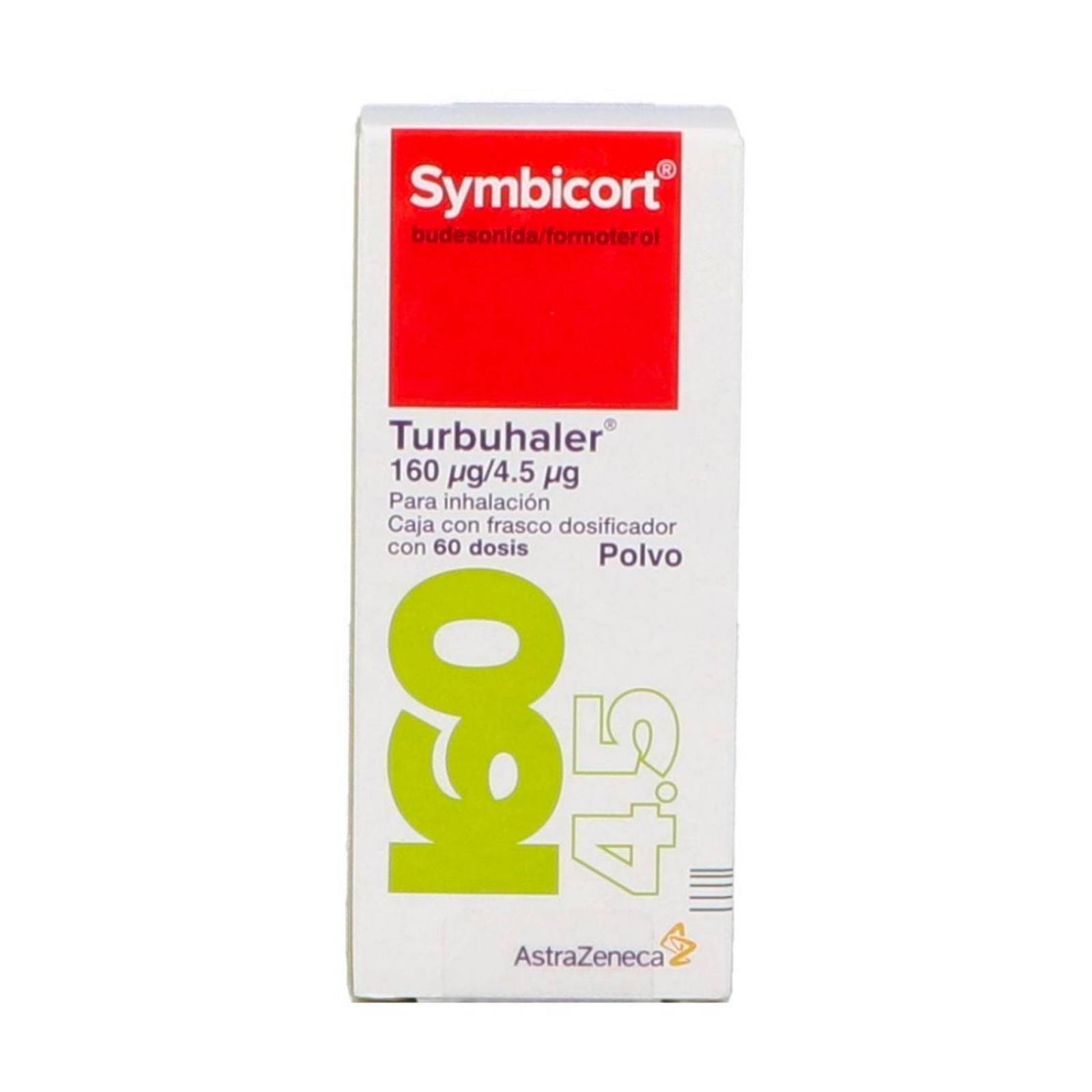 Polvo Symbicort Turbuhaler 160/4.5 g 60 dosis 