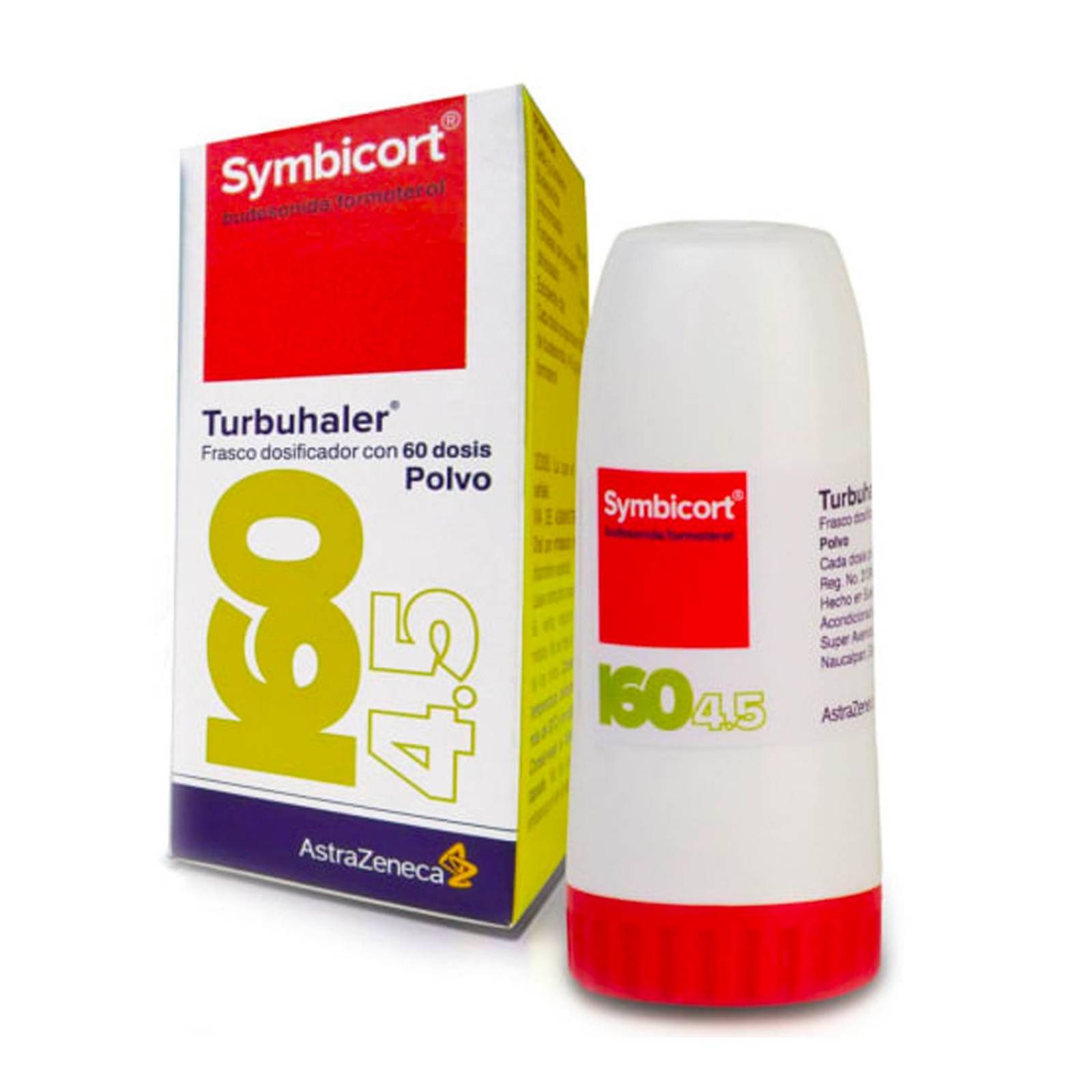 Polvo Symbicort Turbuhaler 160/4.5 g 60 dosis 