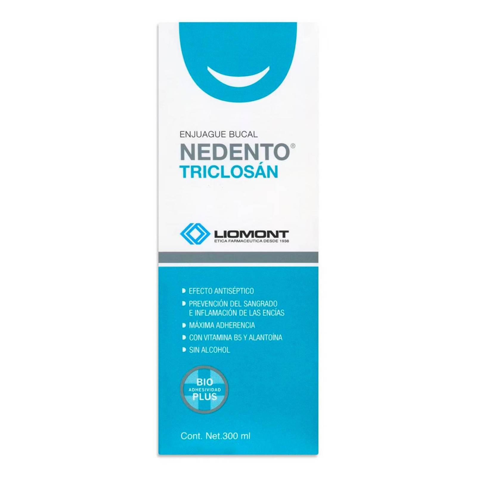 Enjuague Bucal Nedento Triclosán 300 ml