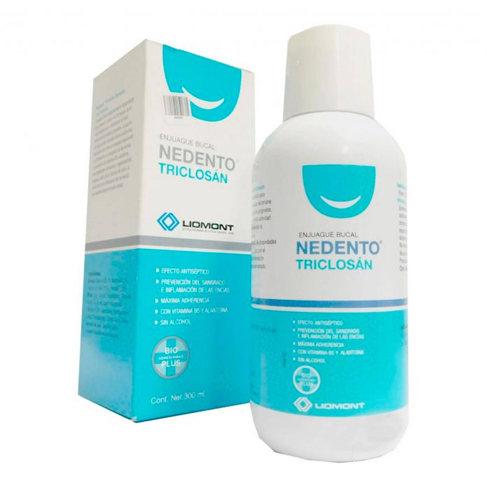 Enjuague Bucal Nedento Triclosán 300 ml