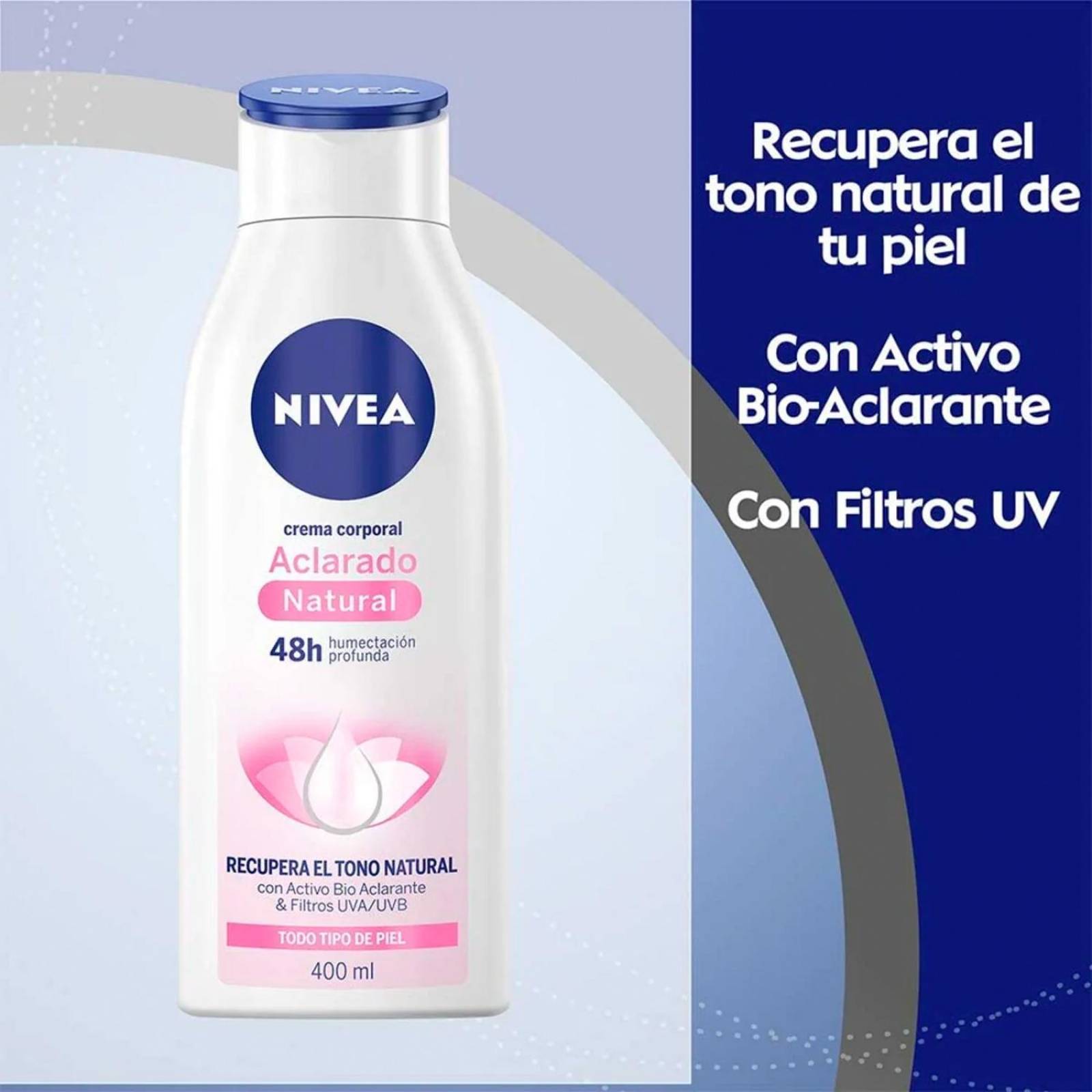 Crema Corporal Nivea Tono Natural 400 ml 