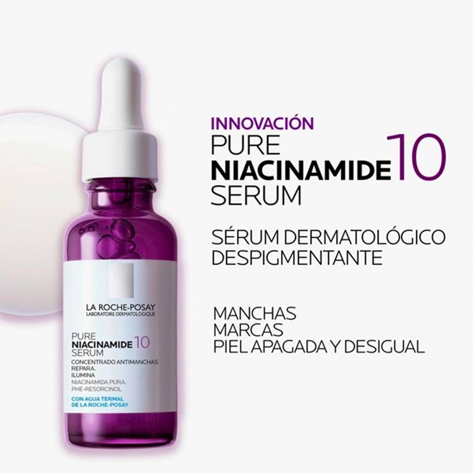 Serum La Roche Posay Pure Niacinamide 10 Gotero 30 ml