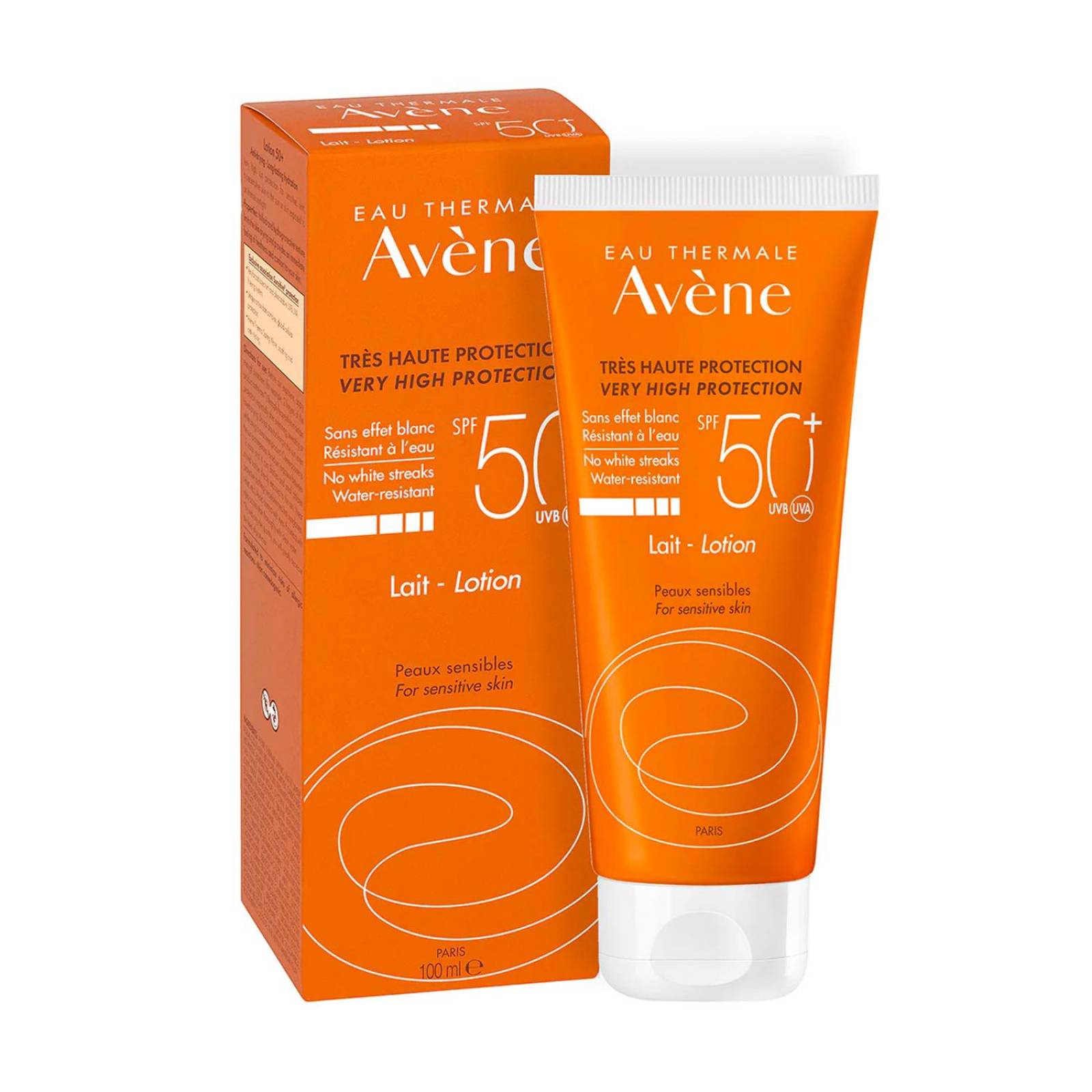 Bloqueador Solar Avène Leche Corporal FPS 50+ 100 ml 