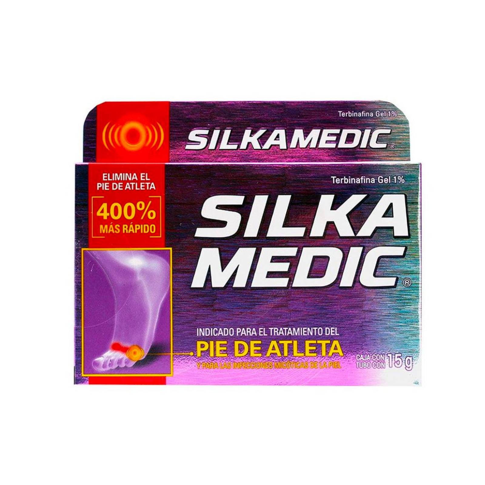 Gel Silka Medic Antimicótico 15 gr 