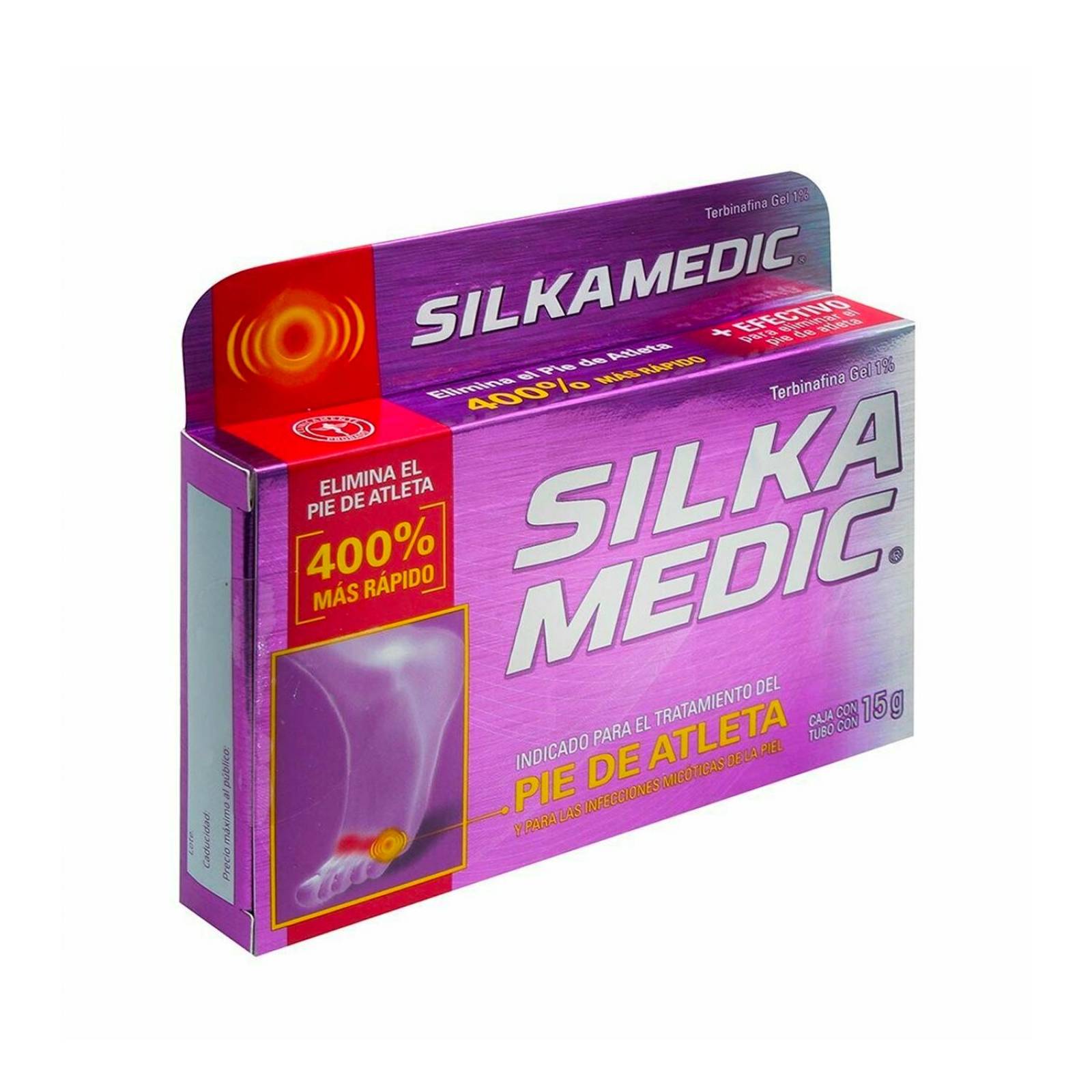 Gel Silka Medic Antimicótico 15 gr 