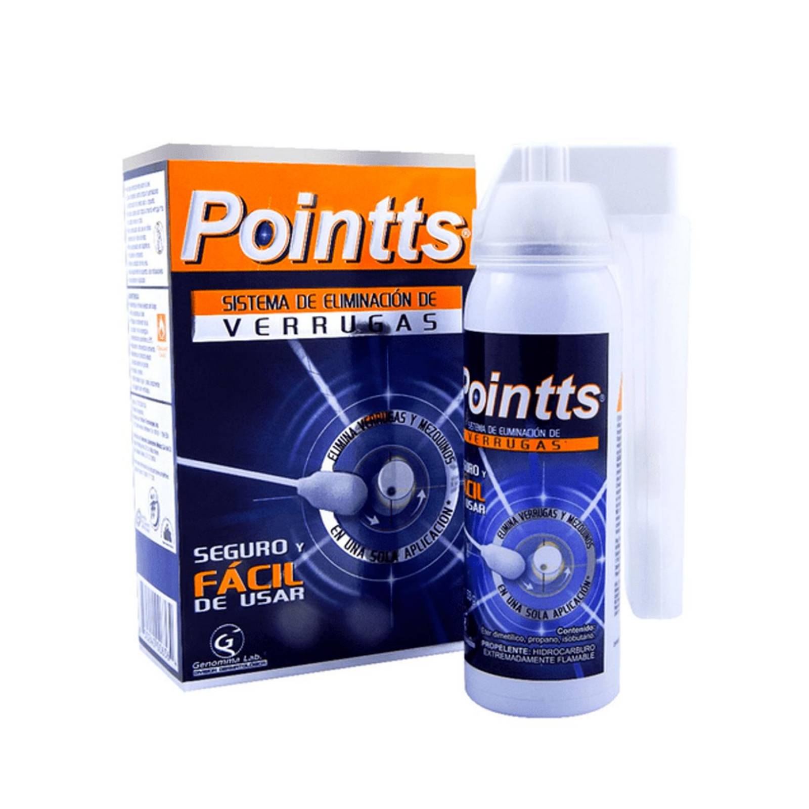 Sistema de Eliminación de Verrugas Pointts 80 ml