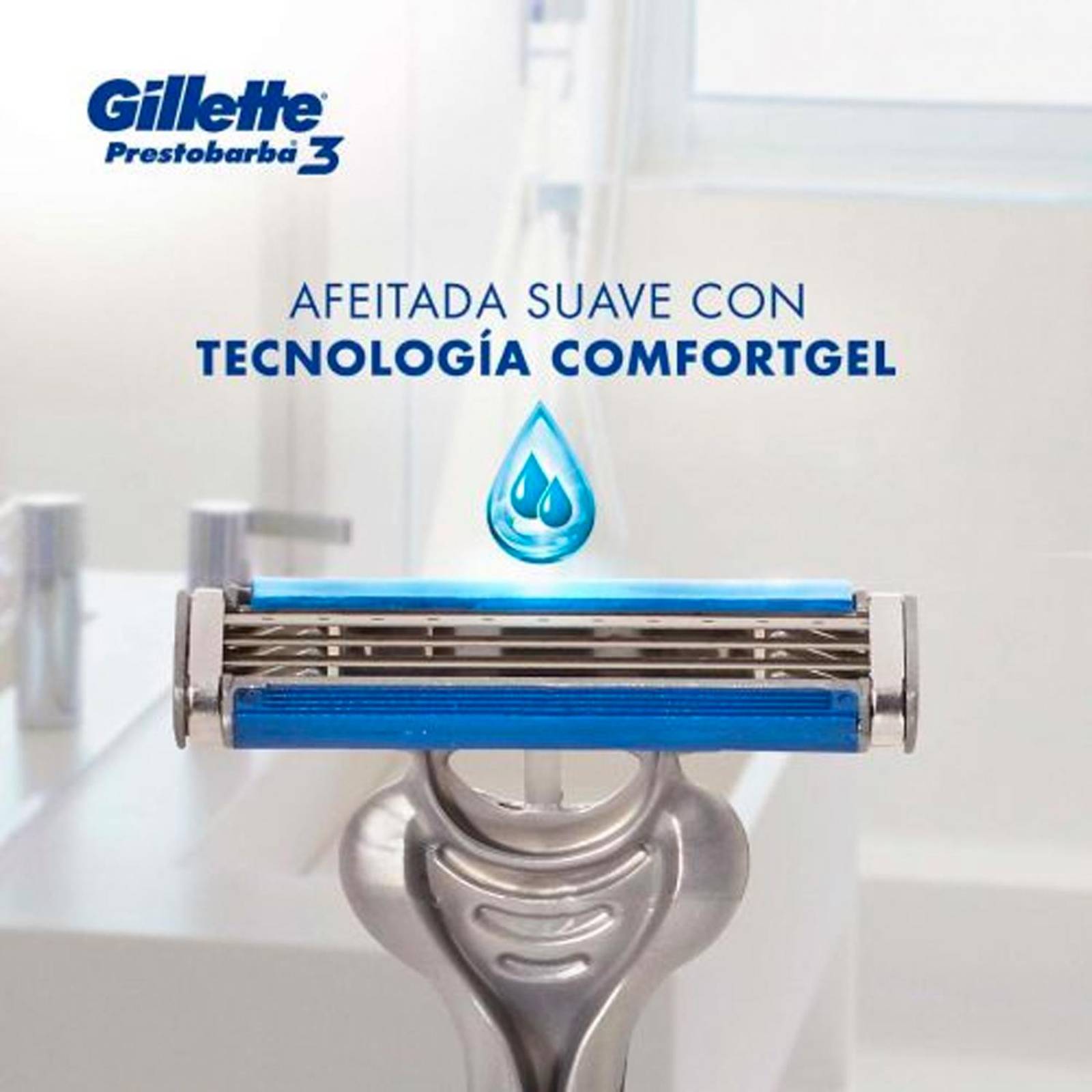 Rastrillos Desechables Gillette Prestobarba 3 2 piezas 