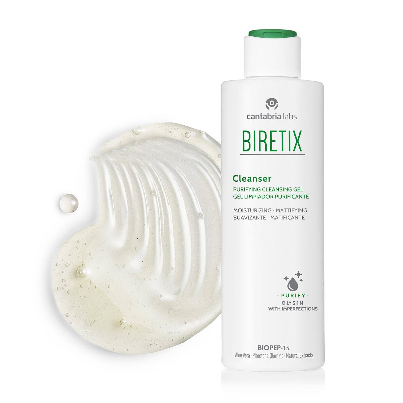 Gel Limpiador Purificante Biretix Cleanser 200 ml 