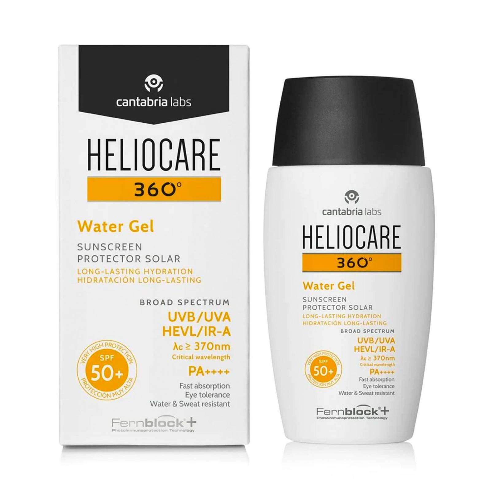 Protector Solar Heliocare 360 Water Gel FPS 50+ 50 ml