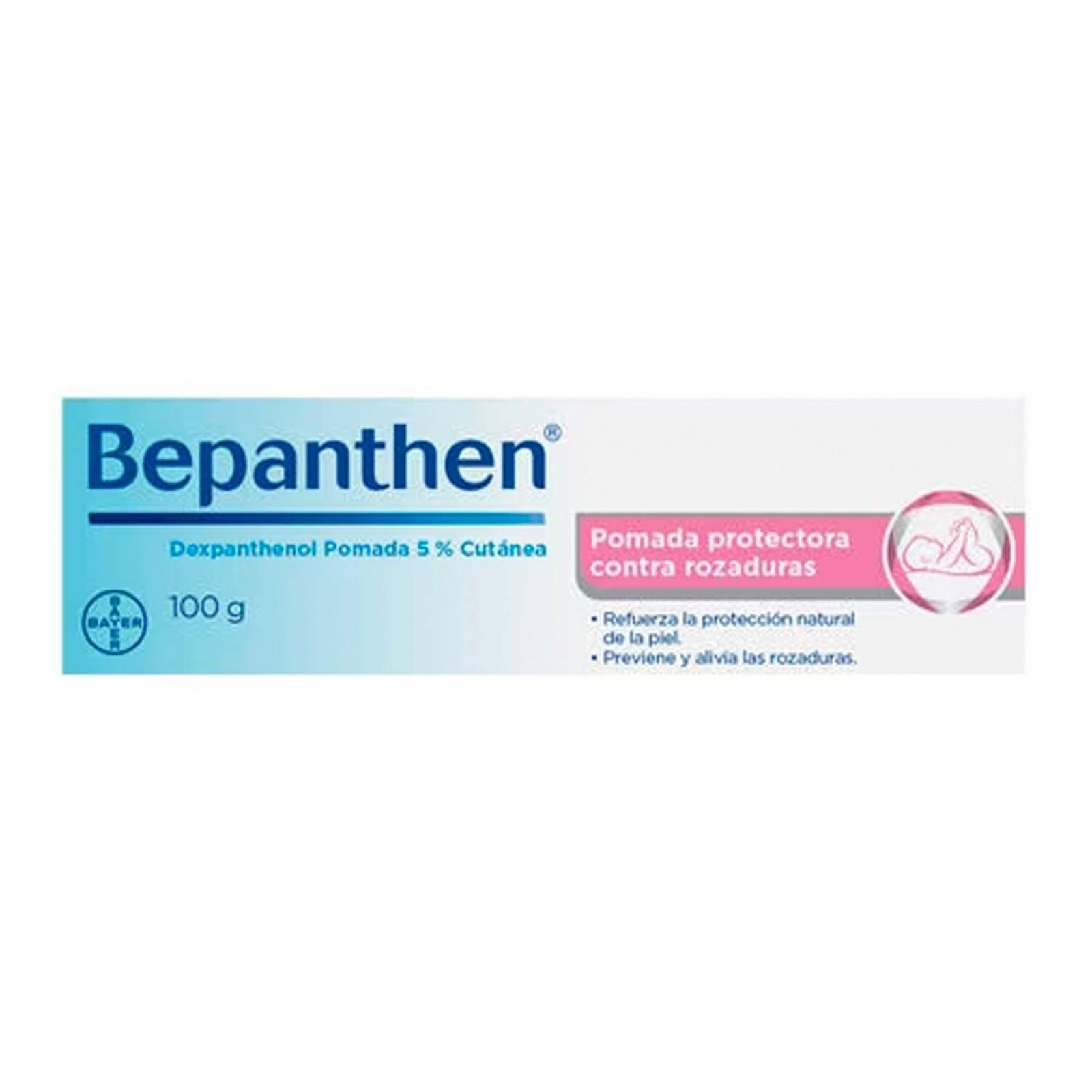 Pomada Bepanthen dexpanthenol 5 contra rozaduras 100 gr