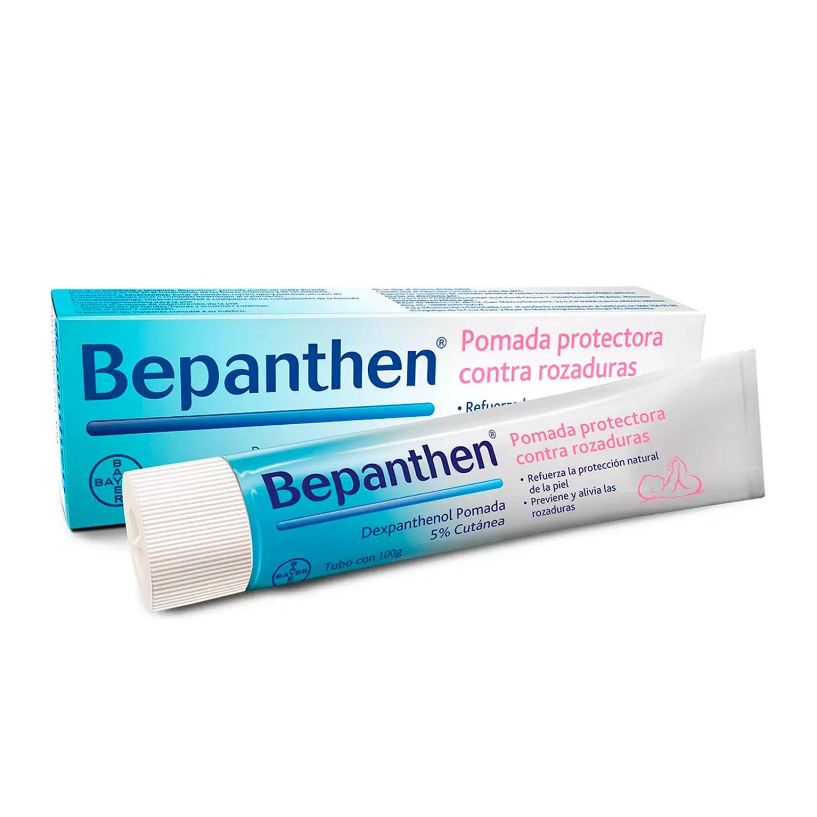 Pomada Bepanthen dexpanthenol 5% contra rozaduras 100 gr