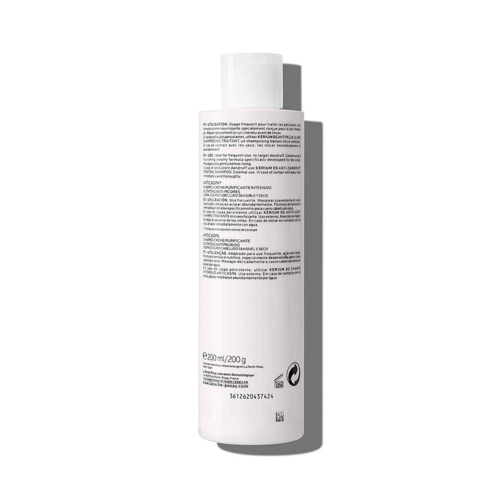 Shampoo La Roche Posay Kerium Anti-Caspa Seca 200 ml