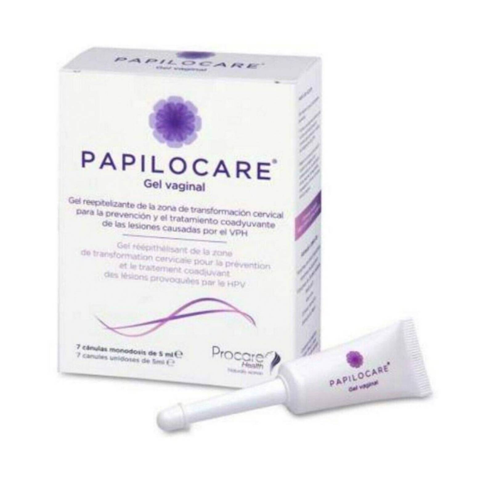 Gel Vaginal Papilocare 7 viales de 5 ml 
