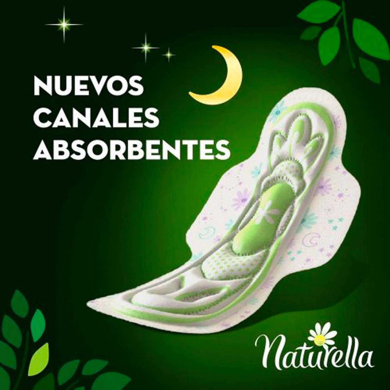 Toallas Femeninas Naturella Nocturnas 24 piezas 