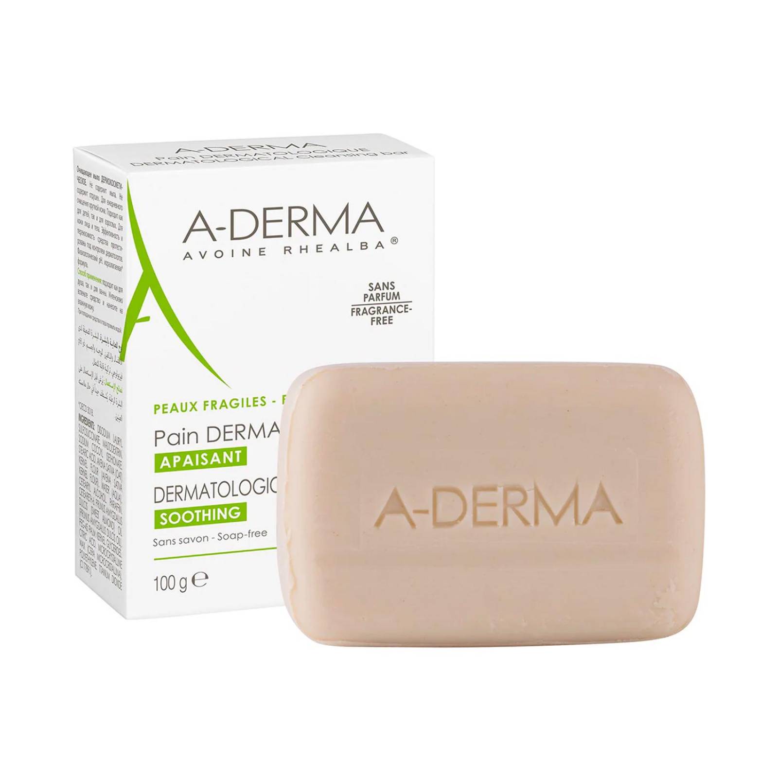 Barra Limpiadora A-Derma Dermopan 100 gr 