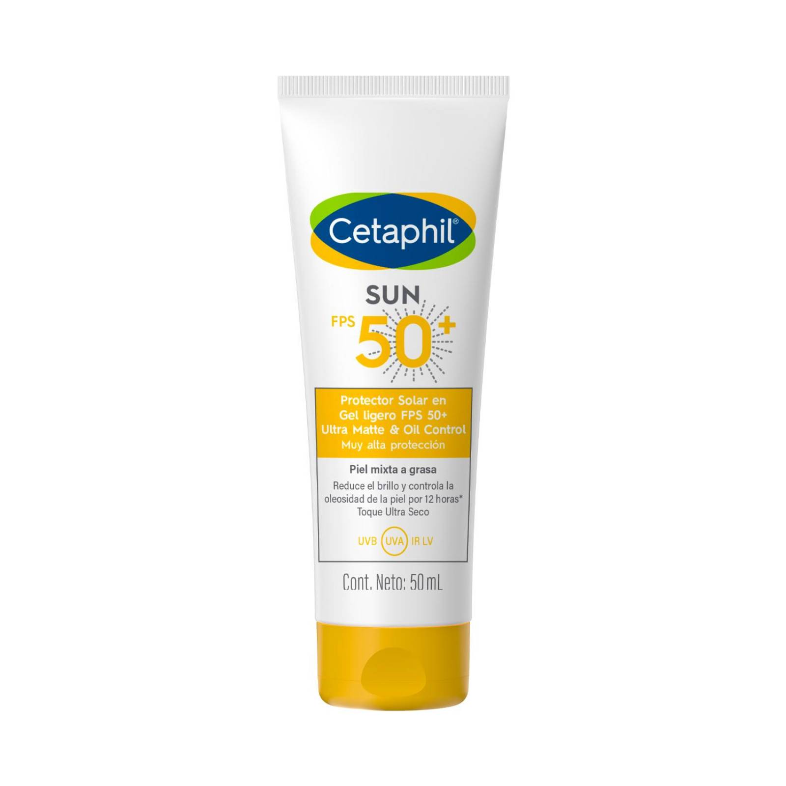 Protector Solar Cetaphil Sun Oil Control FPS 50+ 50 ml 