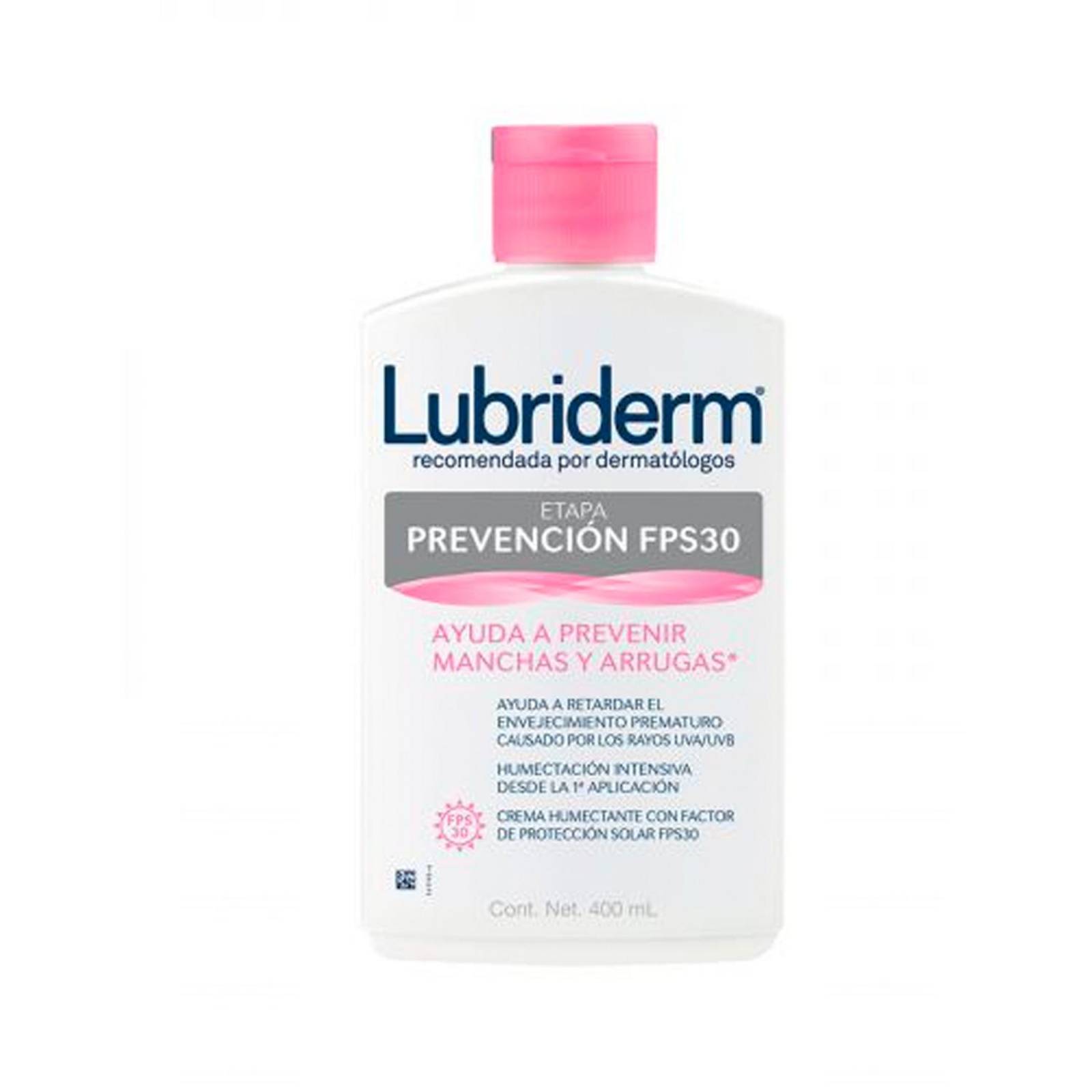 Crema Lubriderm Prevención FPS30 400 ml 