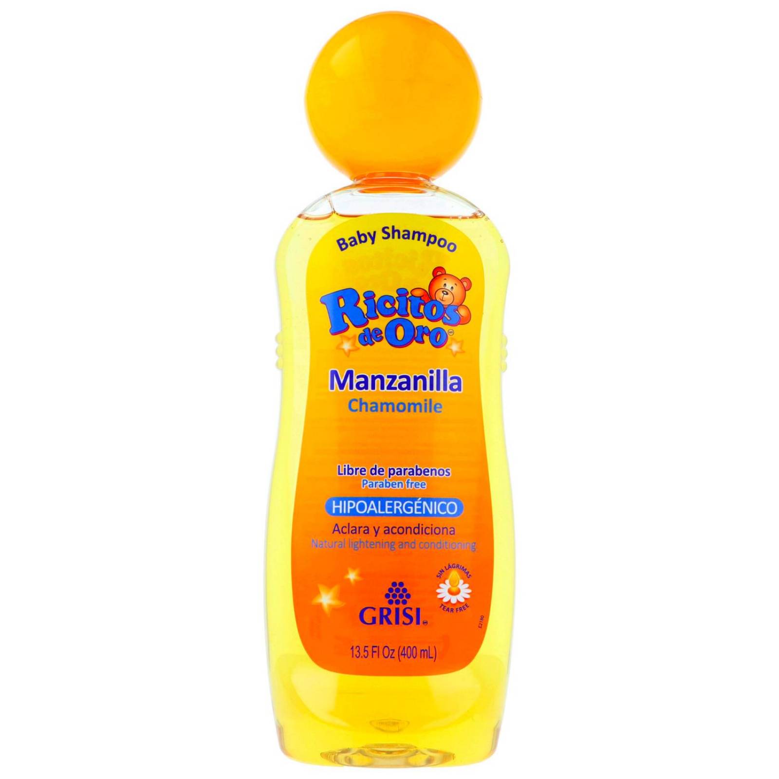 Shampoo para Bebé Ricitos de Oro Manzanilla 400 ml 