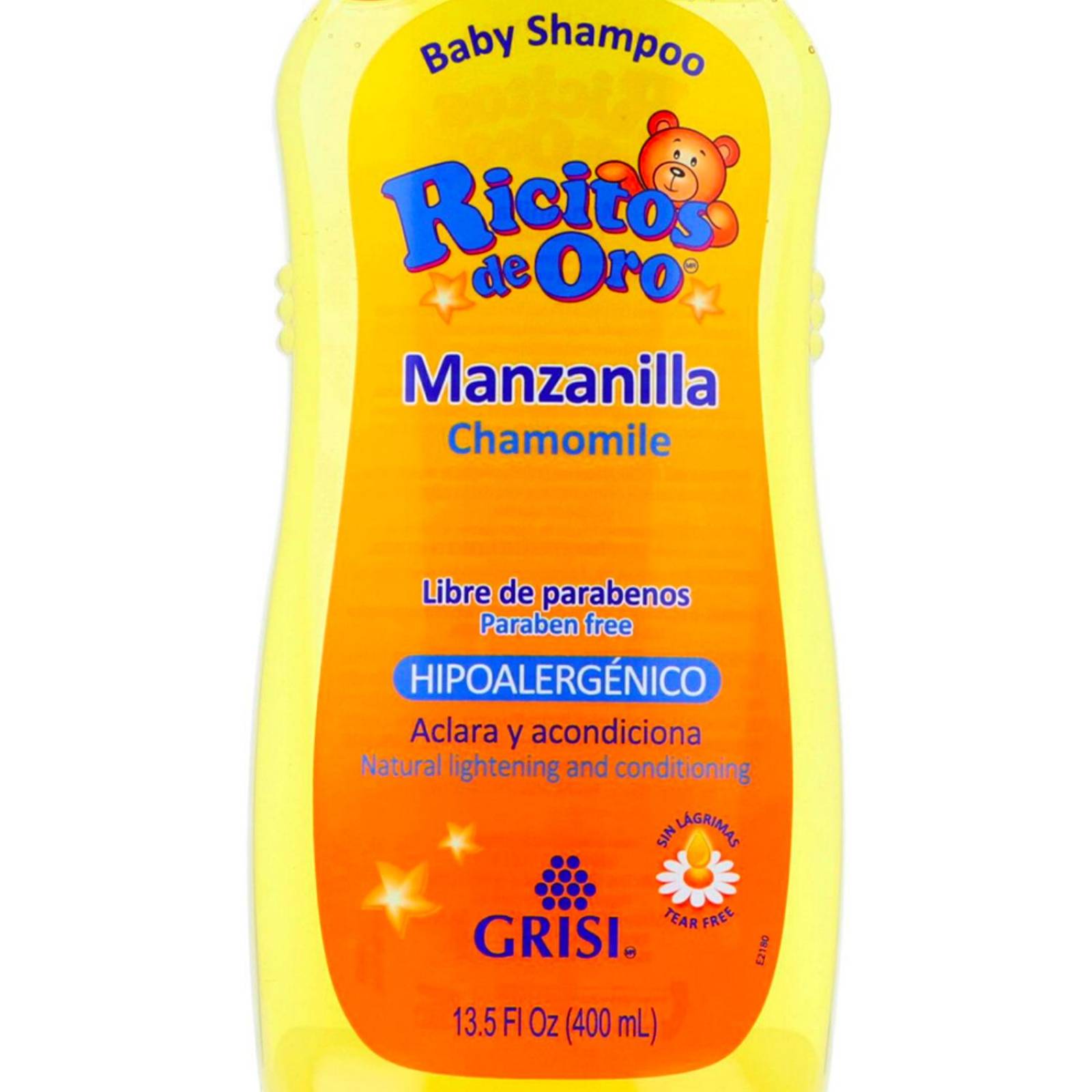 Shampoo para Bebé Ricitos de Oro Manzanilla 400 ml 