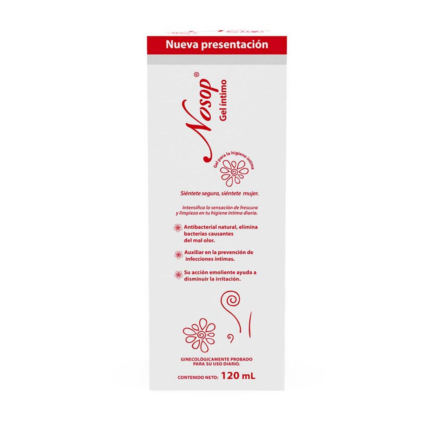 Gel Íntimo Nosop 120 ml 