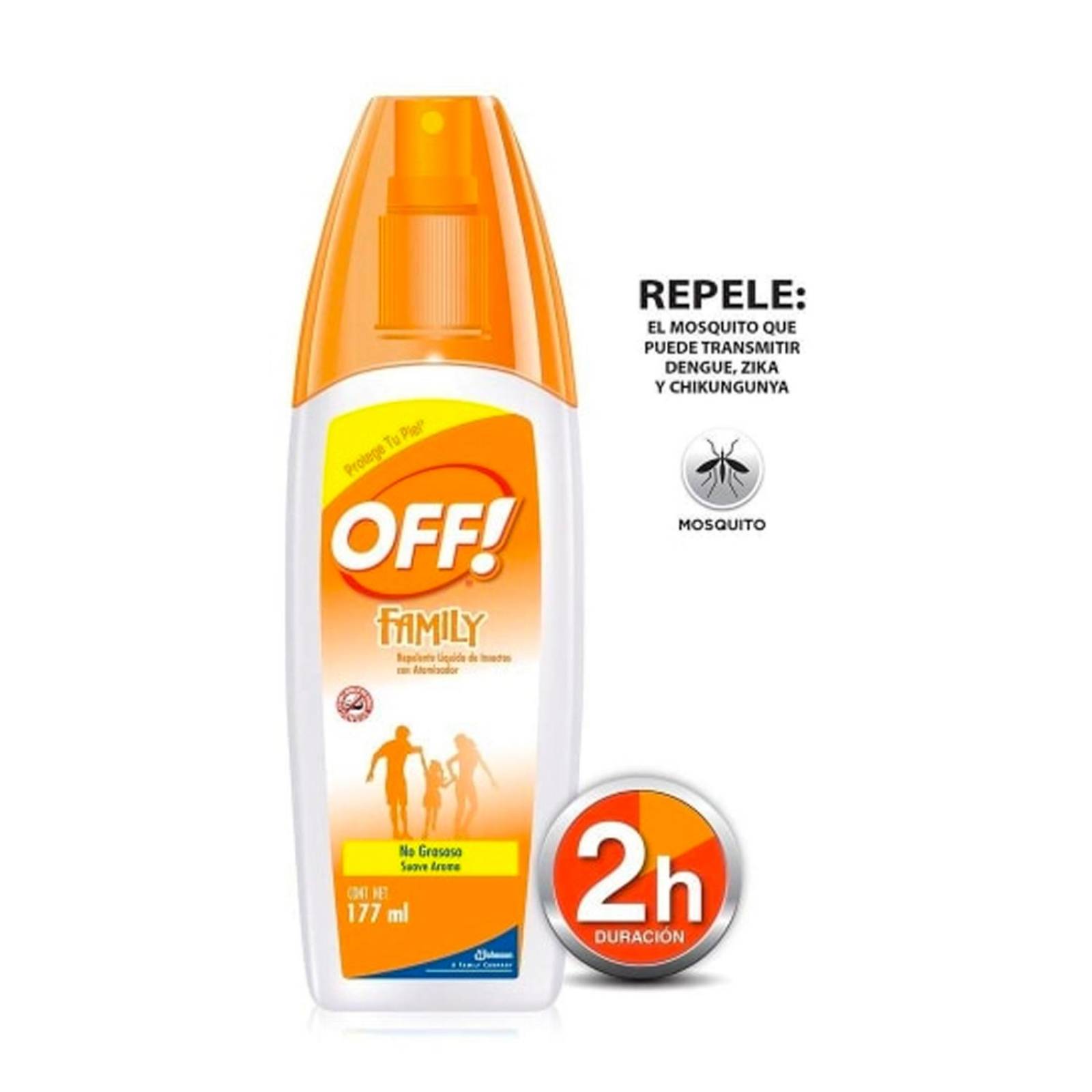 Repelente de Insectos Off! Family Spray 177 ml 