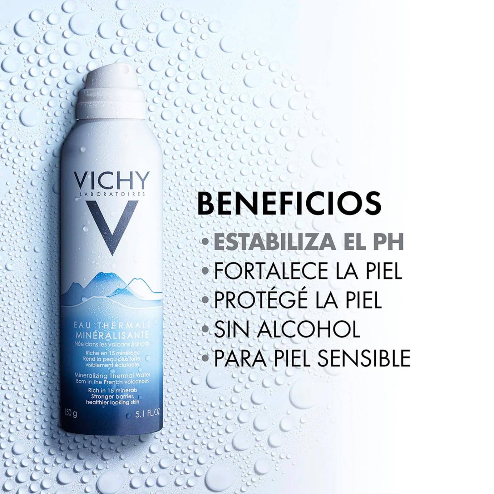 Agua Termal Vichy Mineralizante 300 ml