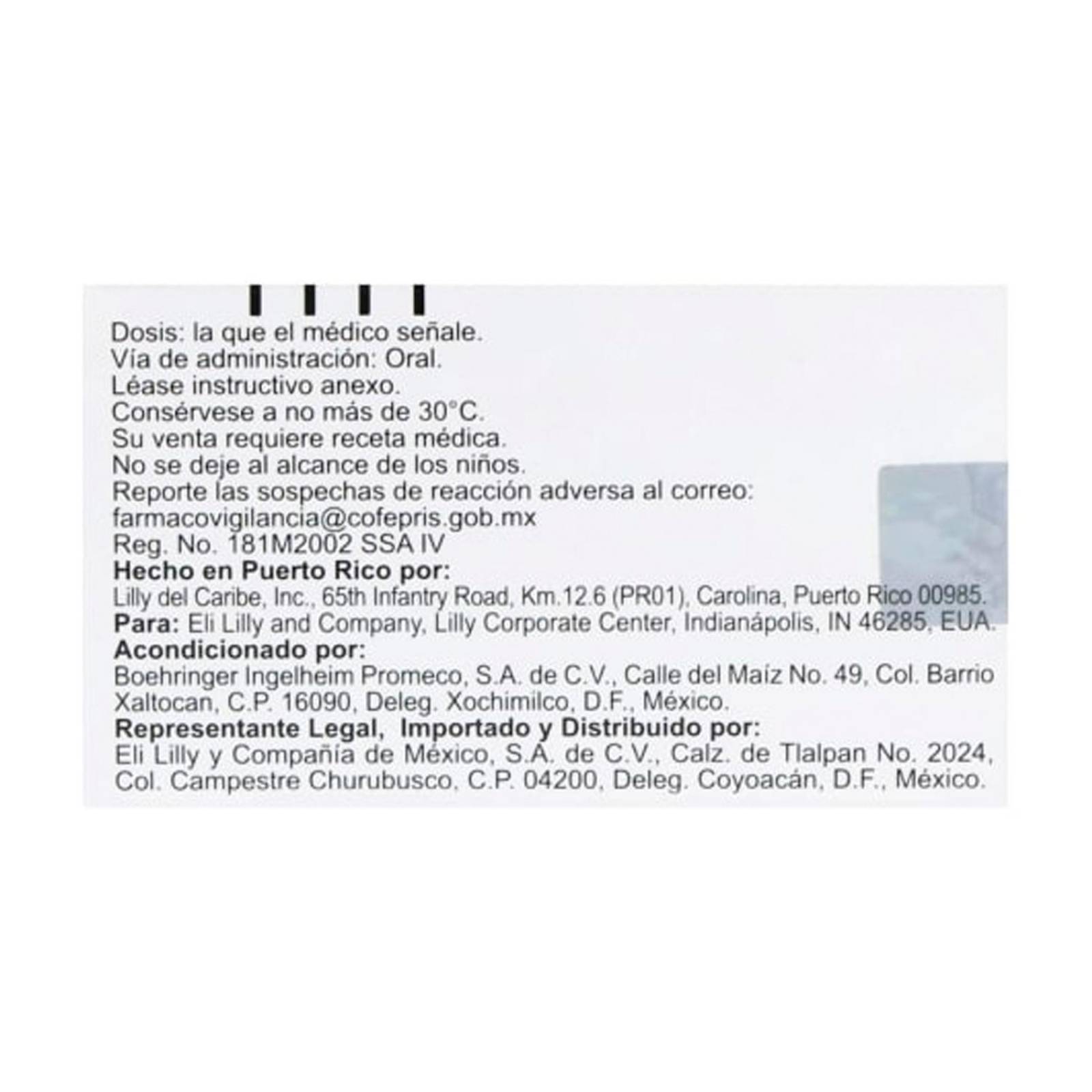 Tadalafil Cialis 20 mg 4 Tabletas