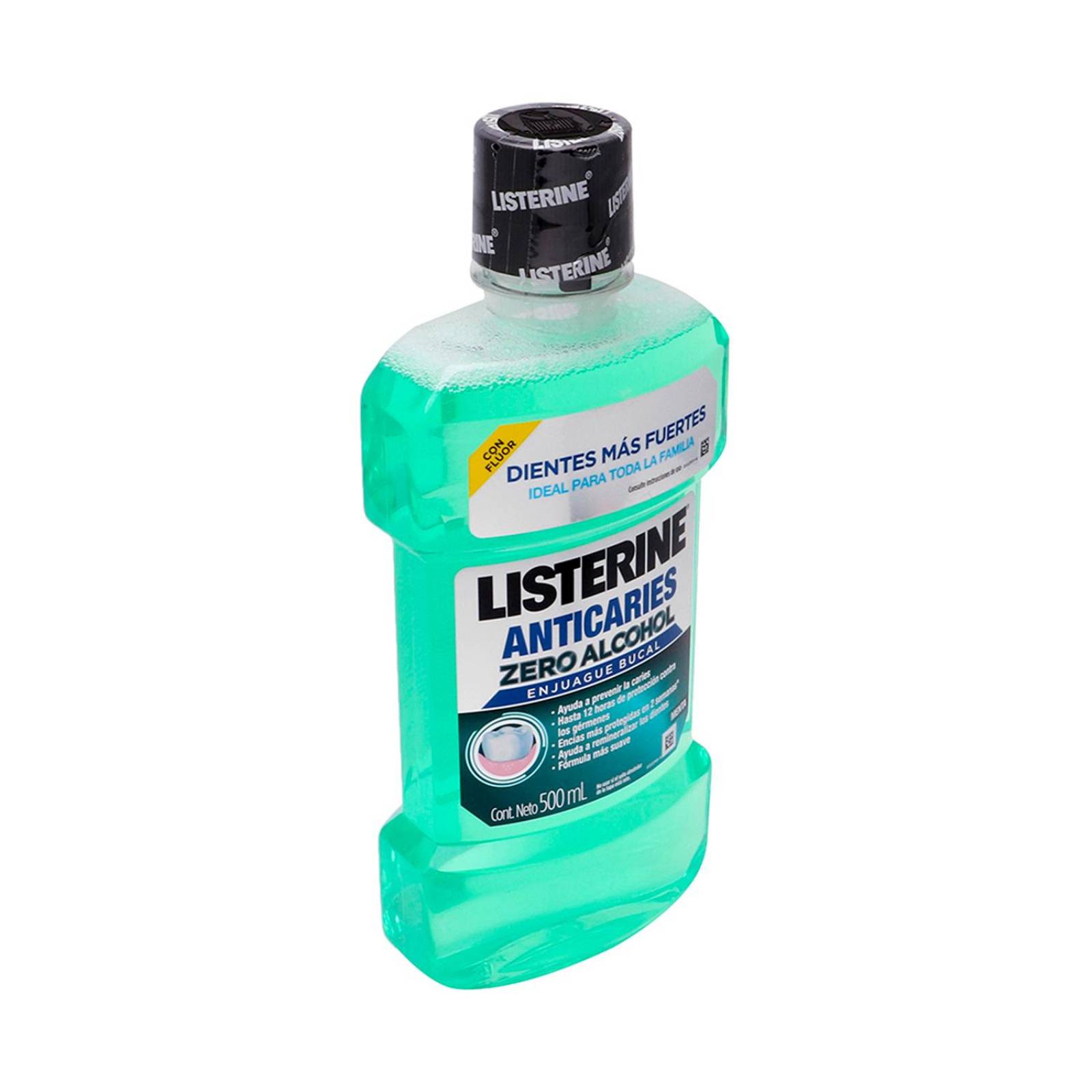 Enjuague Bucal Listerine Anticaries Zero Alcohol 500 ml 