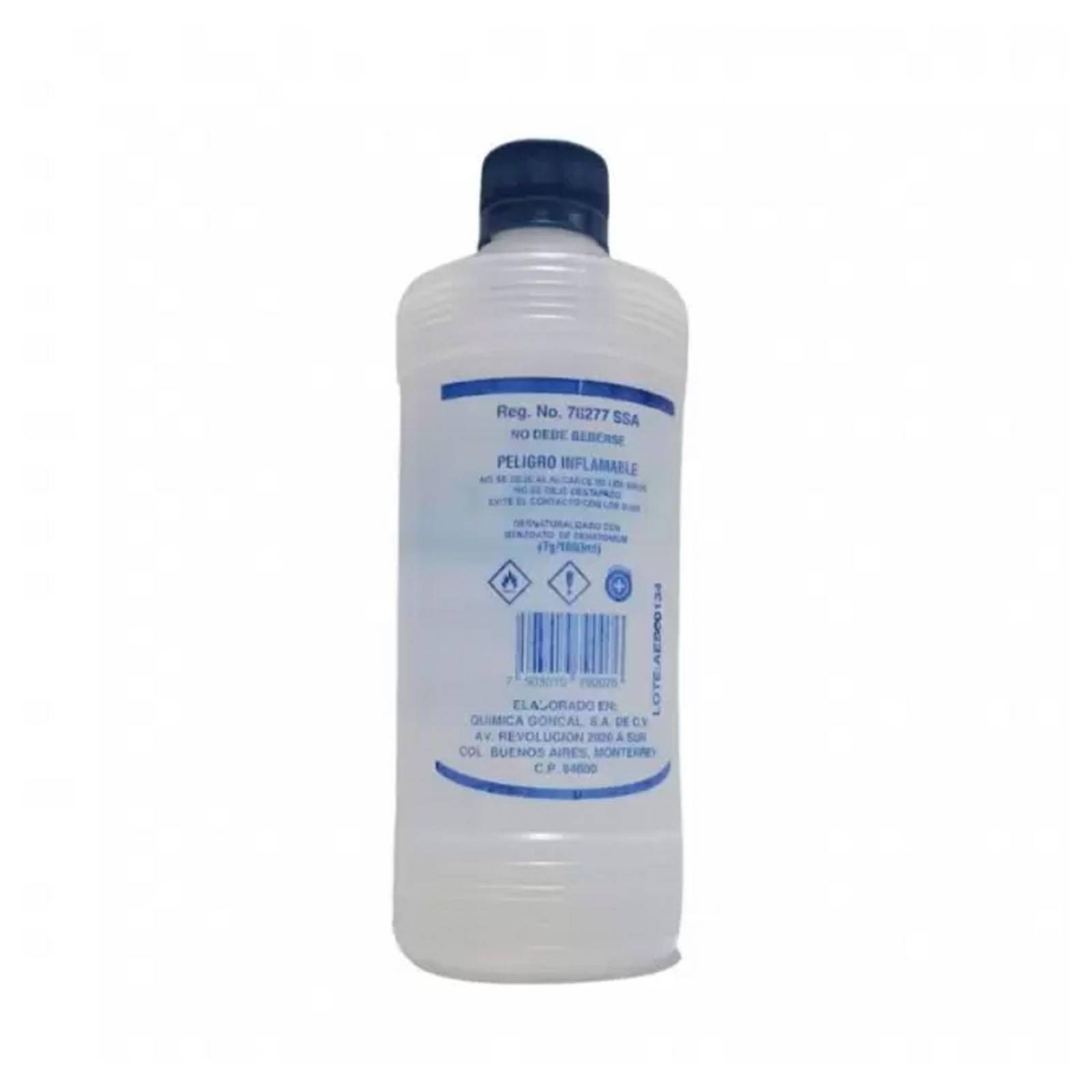 Alcohol Etílico Protec Desnaturalizado 500 ml 