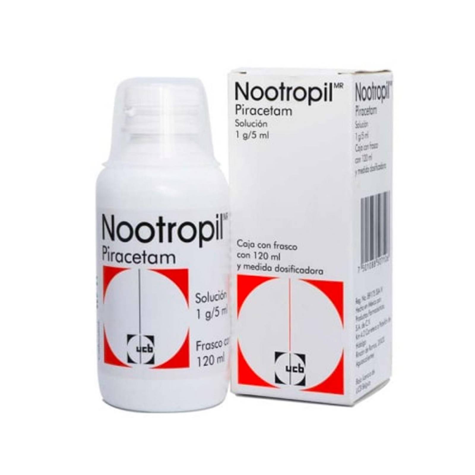 Solución Nootropil 20% 120 ml 