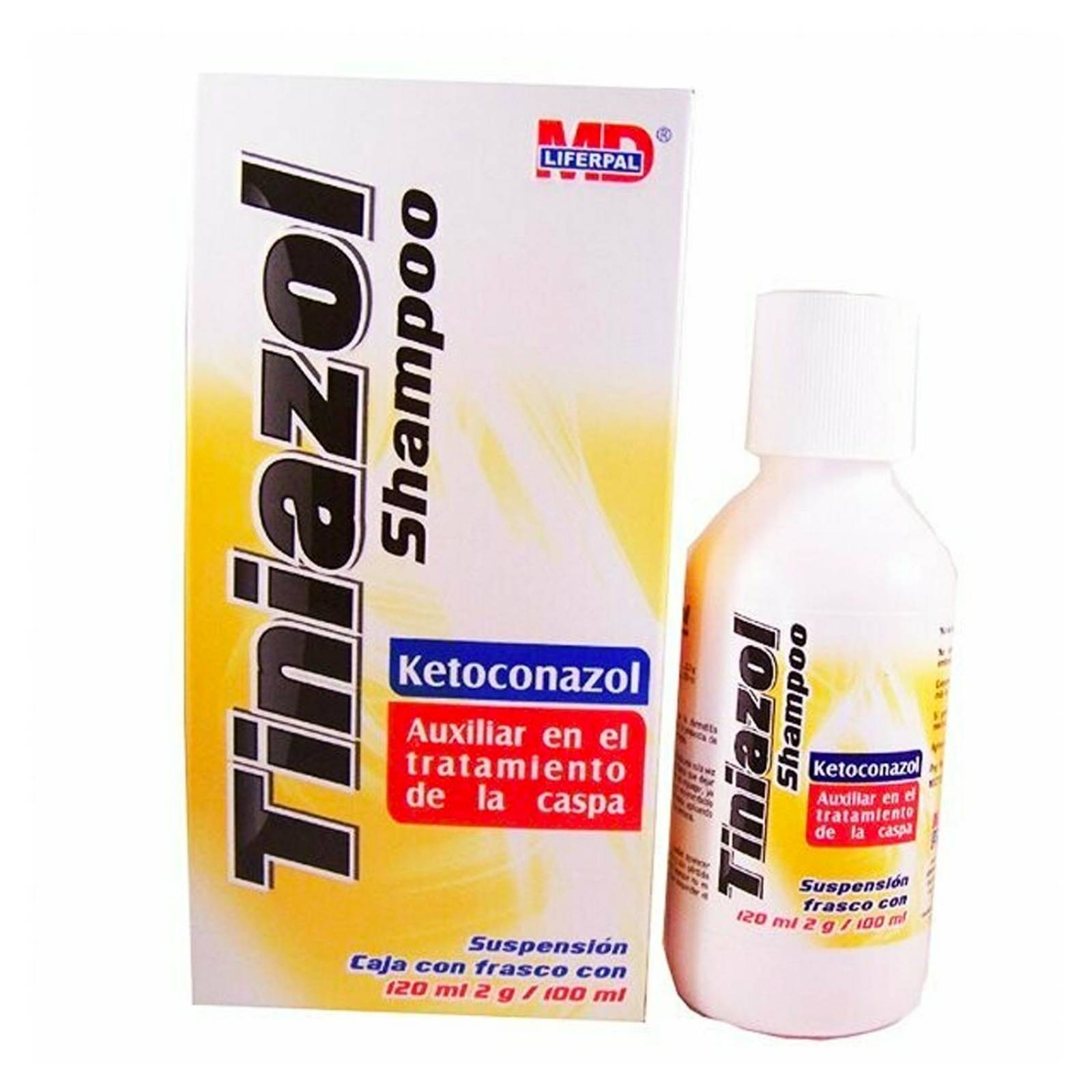 Shampoo Tiniazol 120 ml 