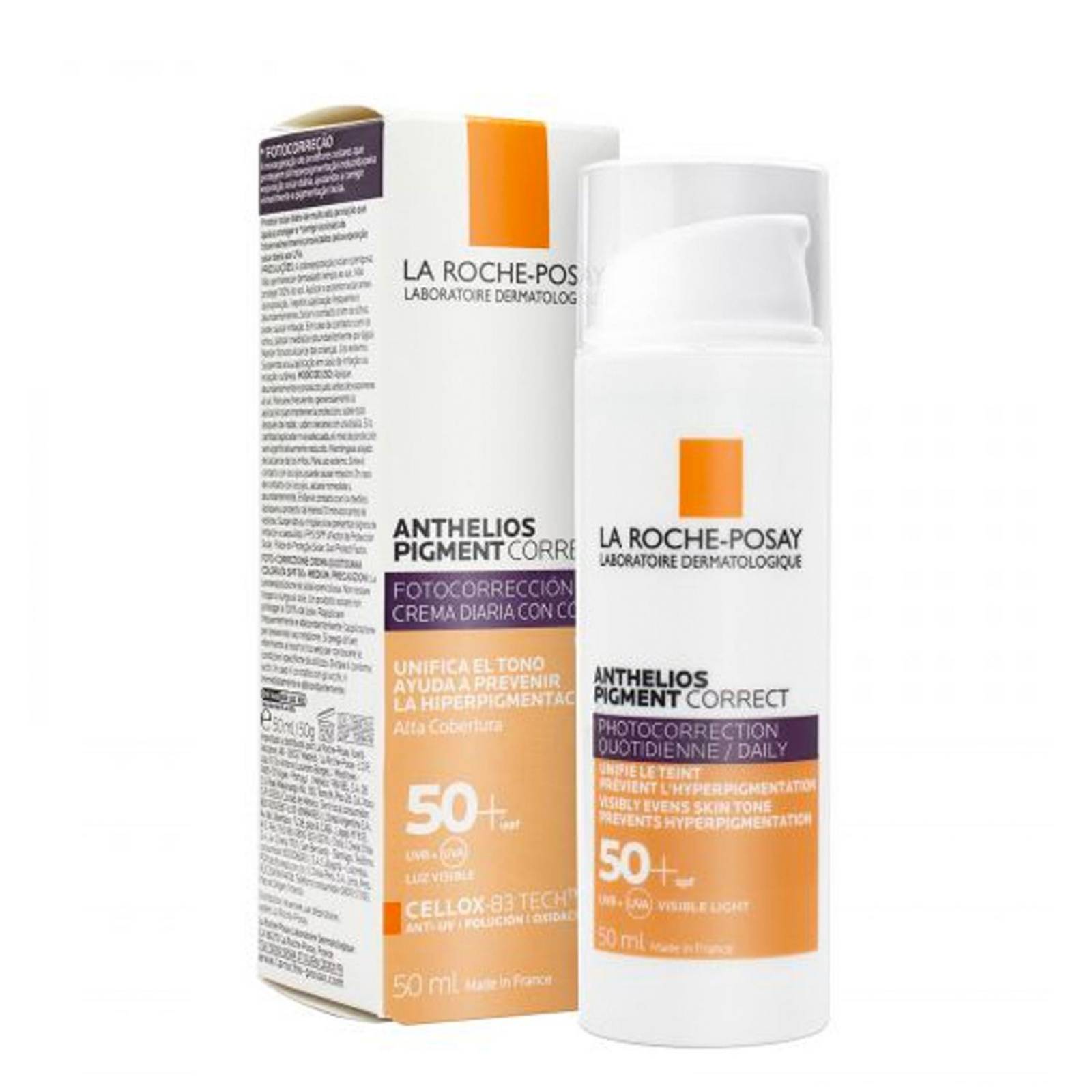 Protector Solar La Roche Posay Anthelios FPS 50+ Medio 50 ml 