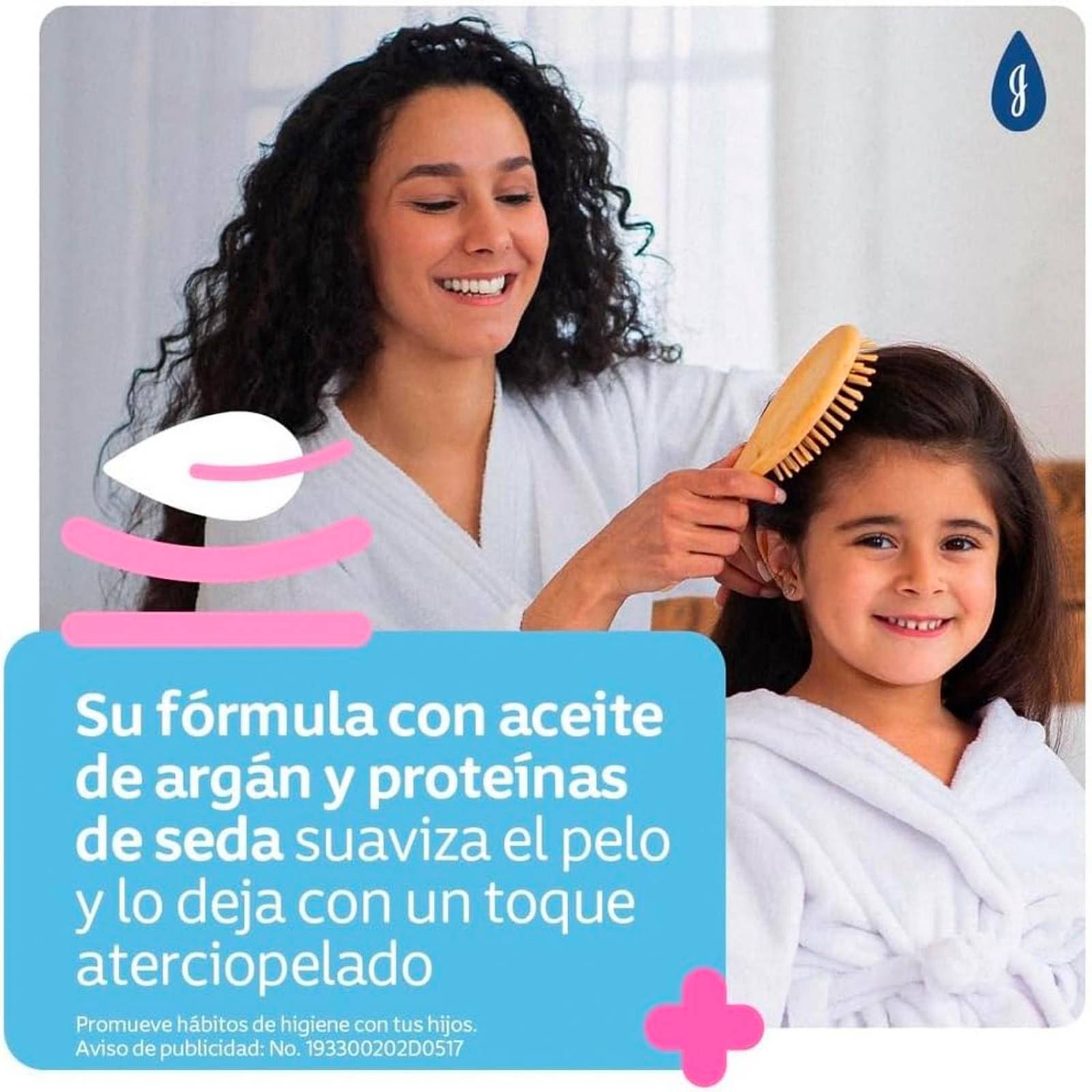 Shampoo Johnsons Baby Gotas de Brillo 200 ml 