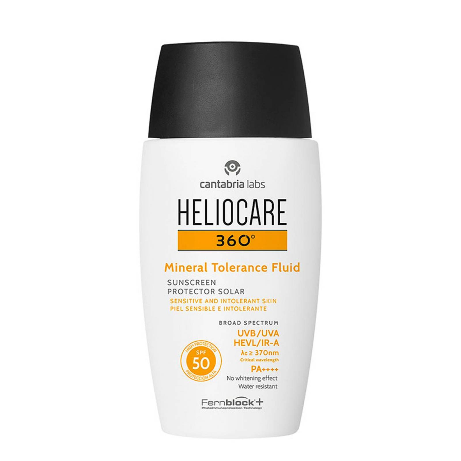 Protector Solar Heliocare 360 Mineral Tolerance Fluid 50 ml 