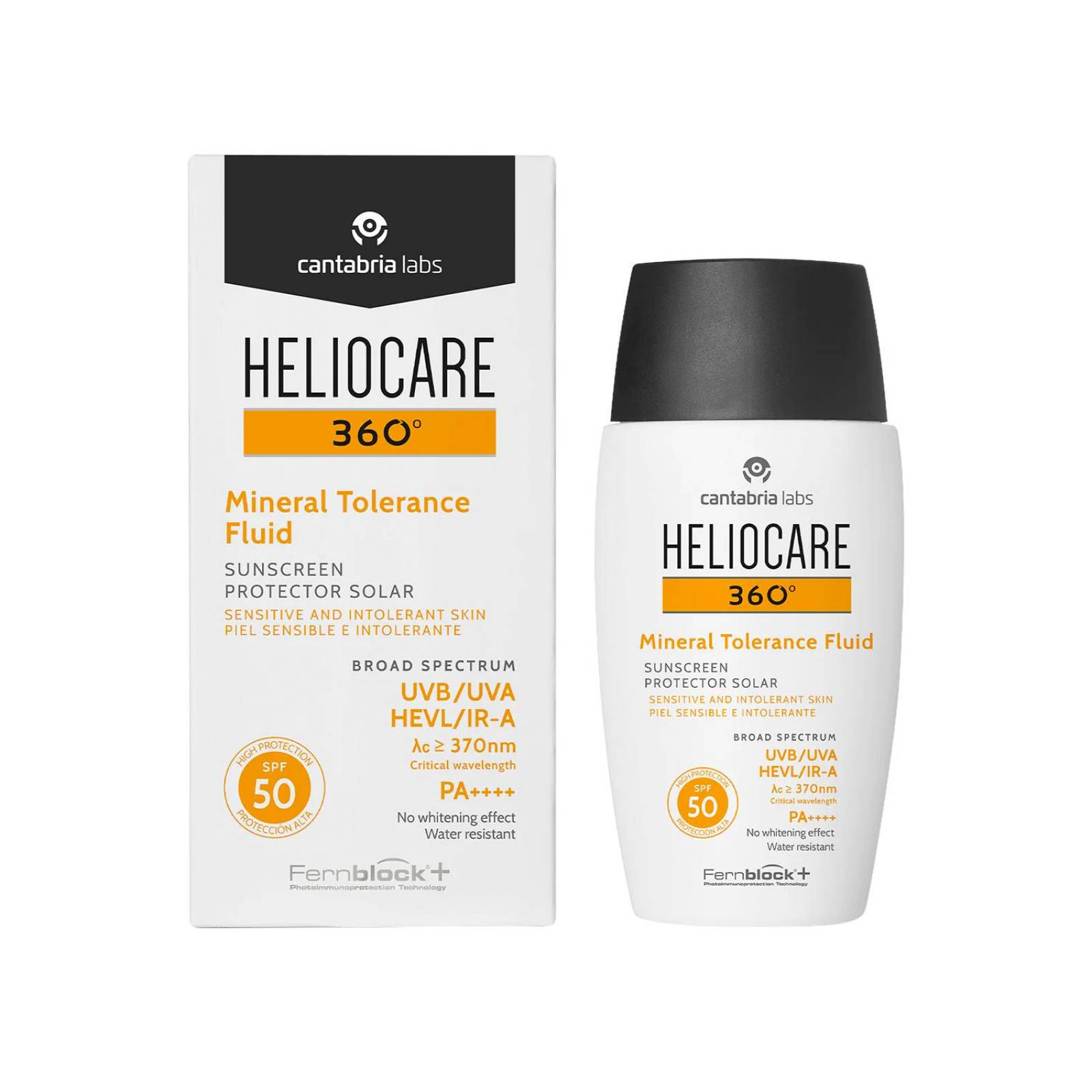 Protector Solar Heliocare 360 Mineral Tolerance Fluid 50 ml 