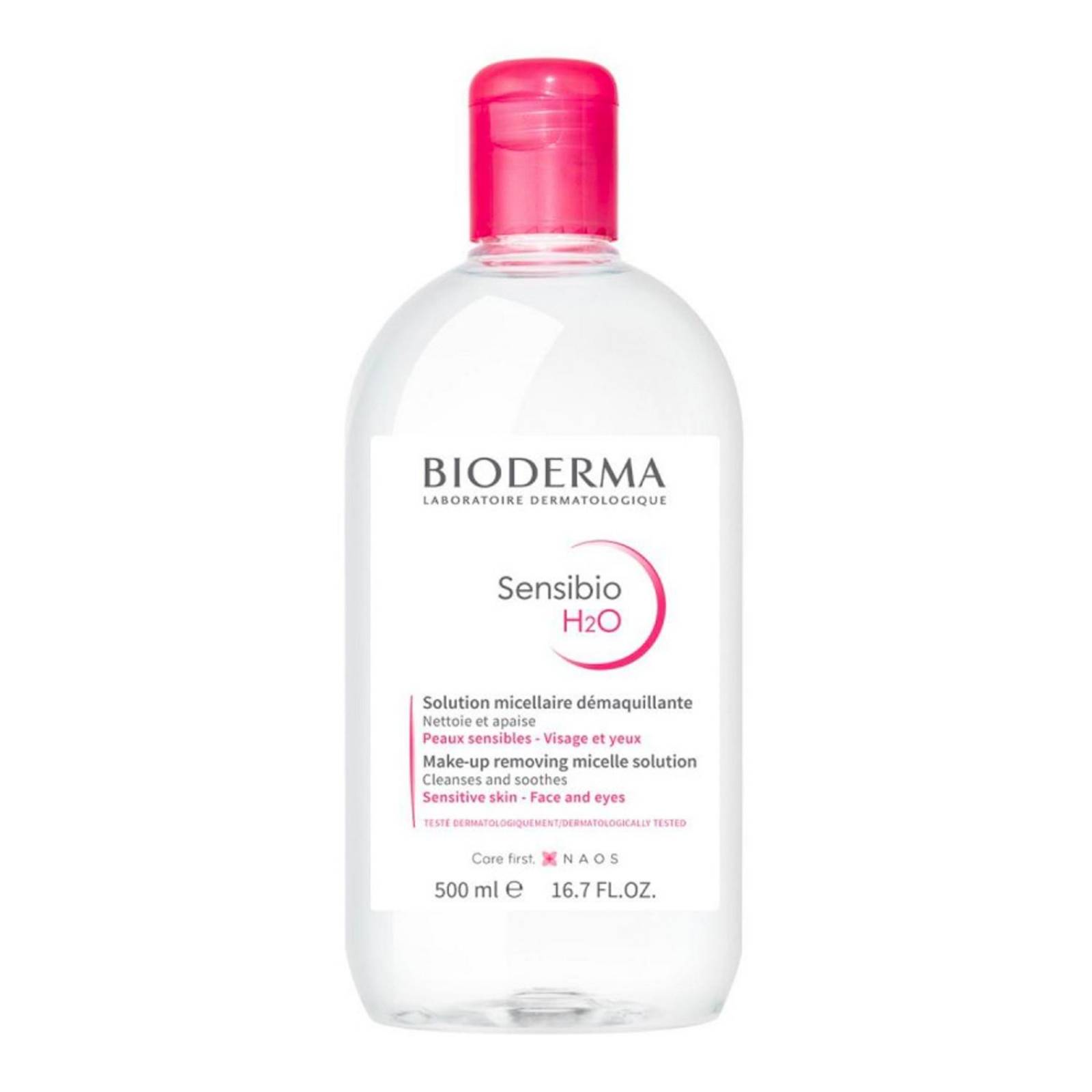 Agua Micelar Bioderma Sensibio 500 ml 