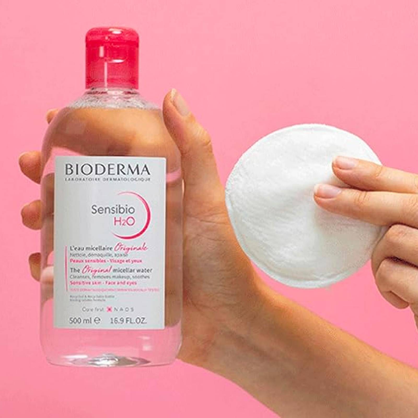 Agua Micelar Bioderma Sensibio 500 ml 