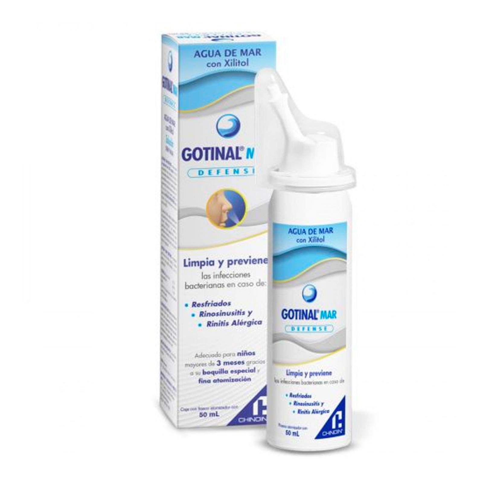 Agua de Mar Gotinal Mar Defense 50 ml 