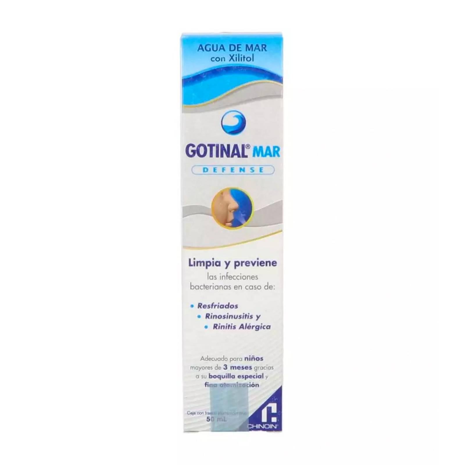Agua de Mar Gotinal Mar Defense 50 ml 